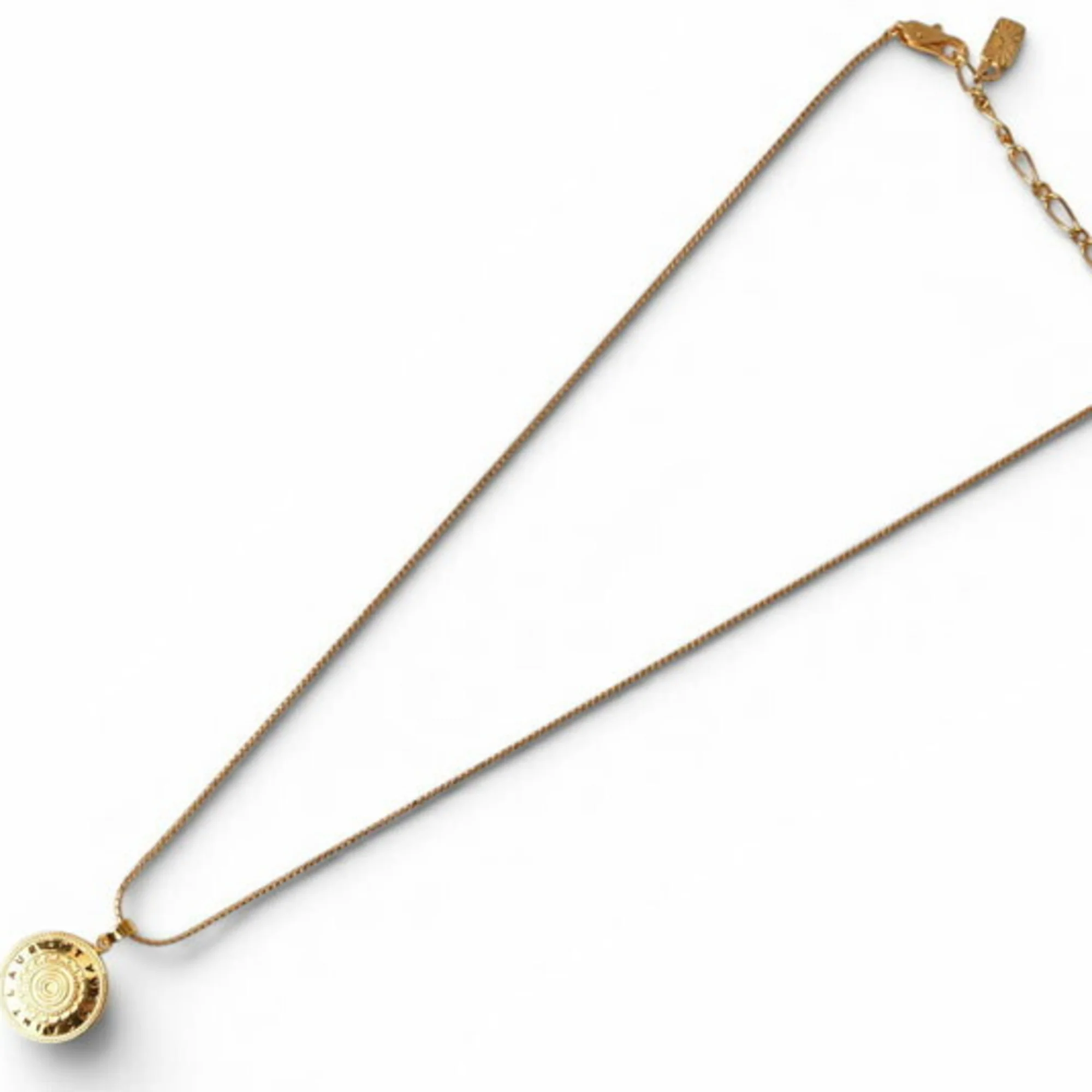 Pendant Necklace Gold Plate Motif - Image 3