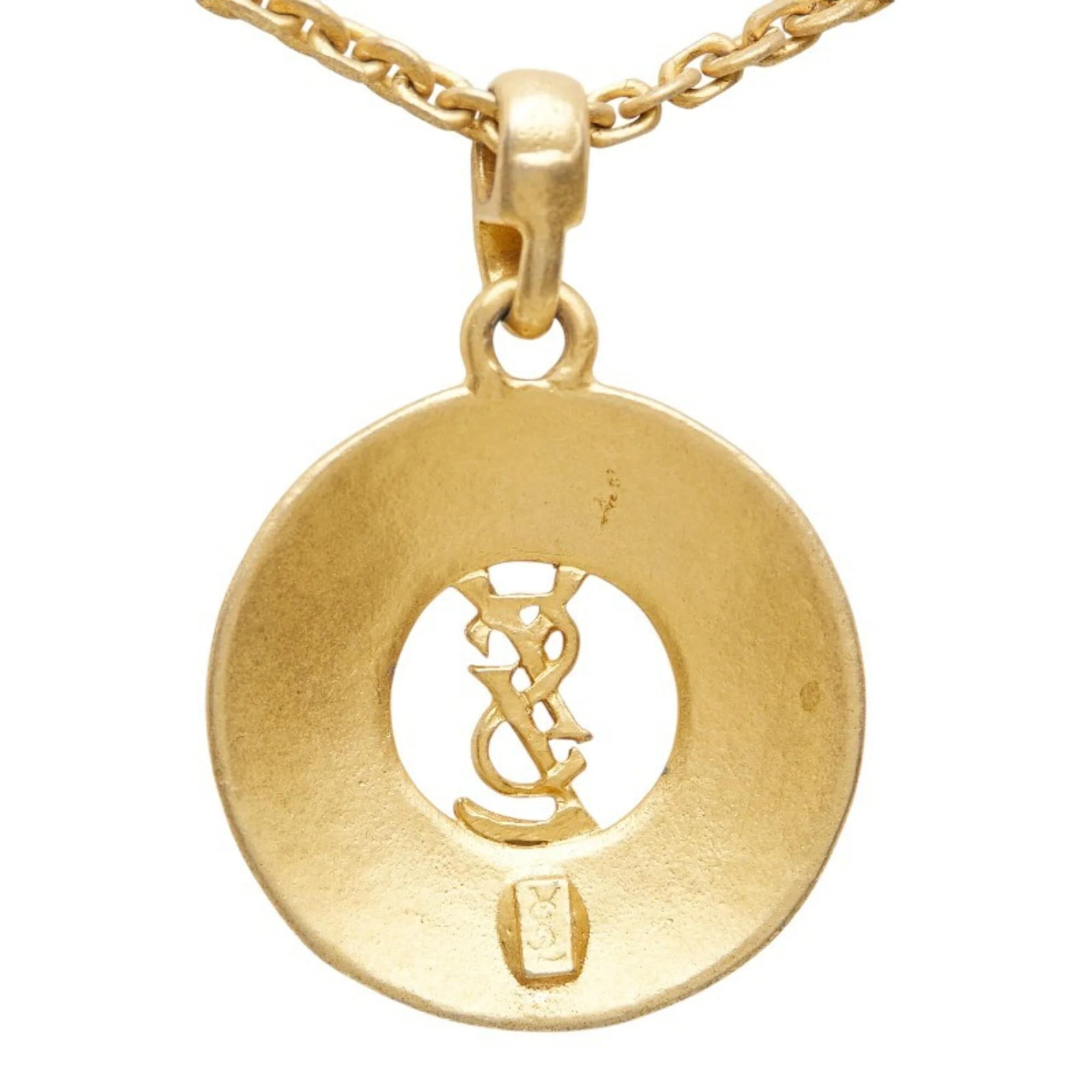 Vintage Pendant Necklace Gold - Image 3