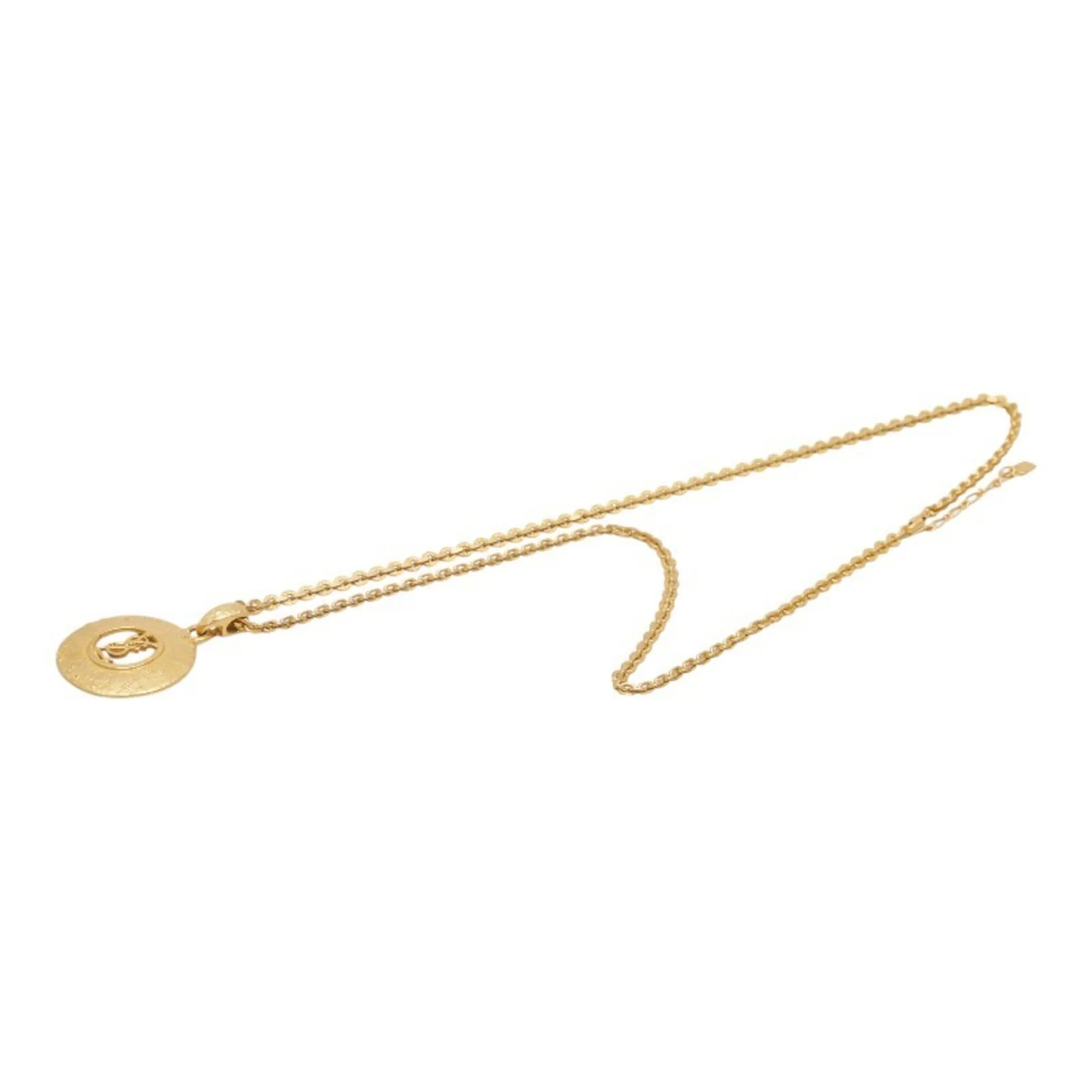 Vintage Pendant Necklace Gold - Image 4