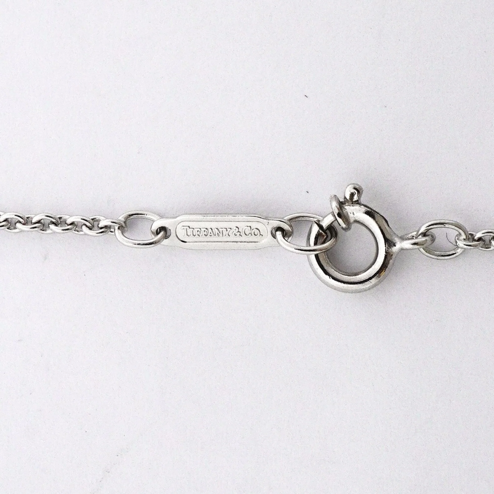 1837 Double Bar Pendant Necklace 18K White Gold with Diamond - Image 4