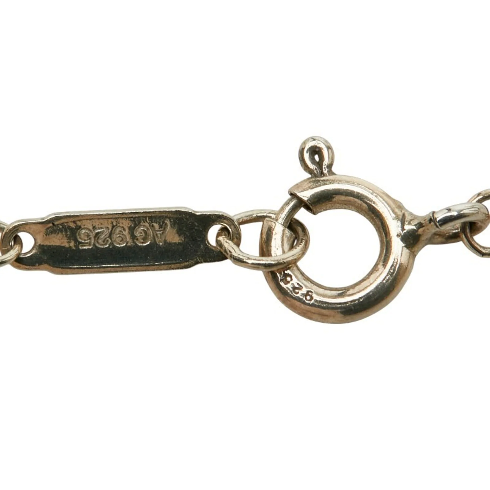 1837 Interlocking Circle Pendant Necklace Metal and Sterling Silver - Image 4