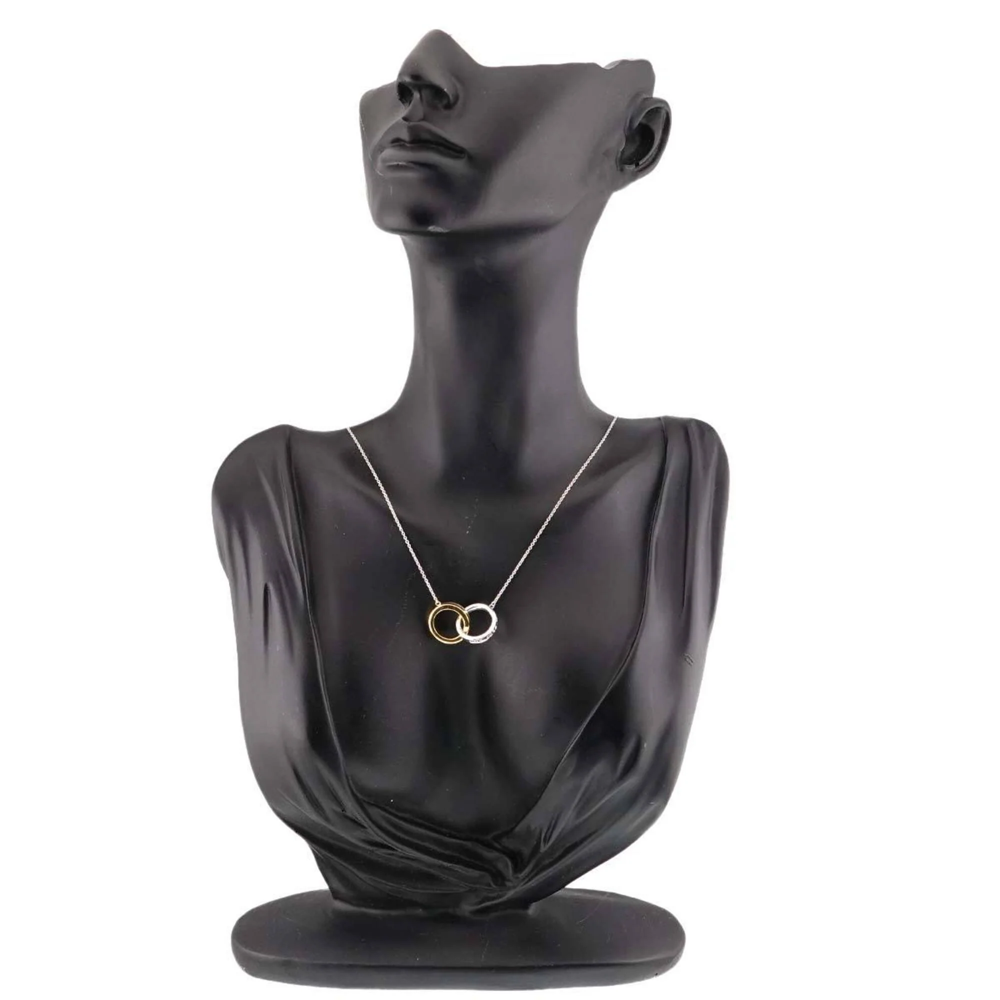 1837 Interlocking Pendant Necklace Sterling Silver and 18K Yellow Gold - Image 7