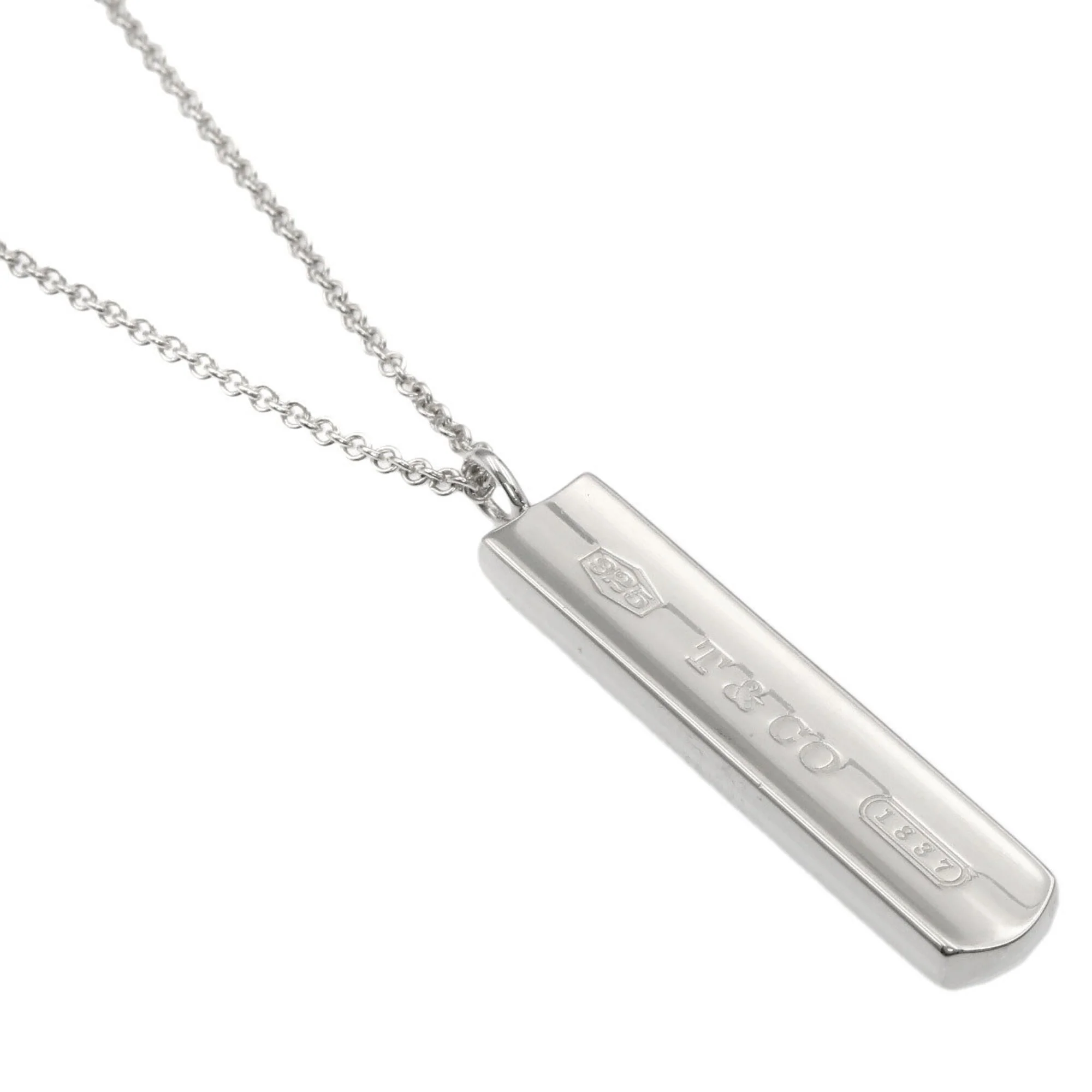 1837 Pendant Necklace Silver