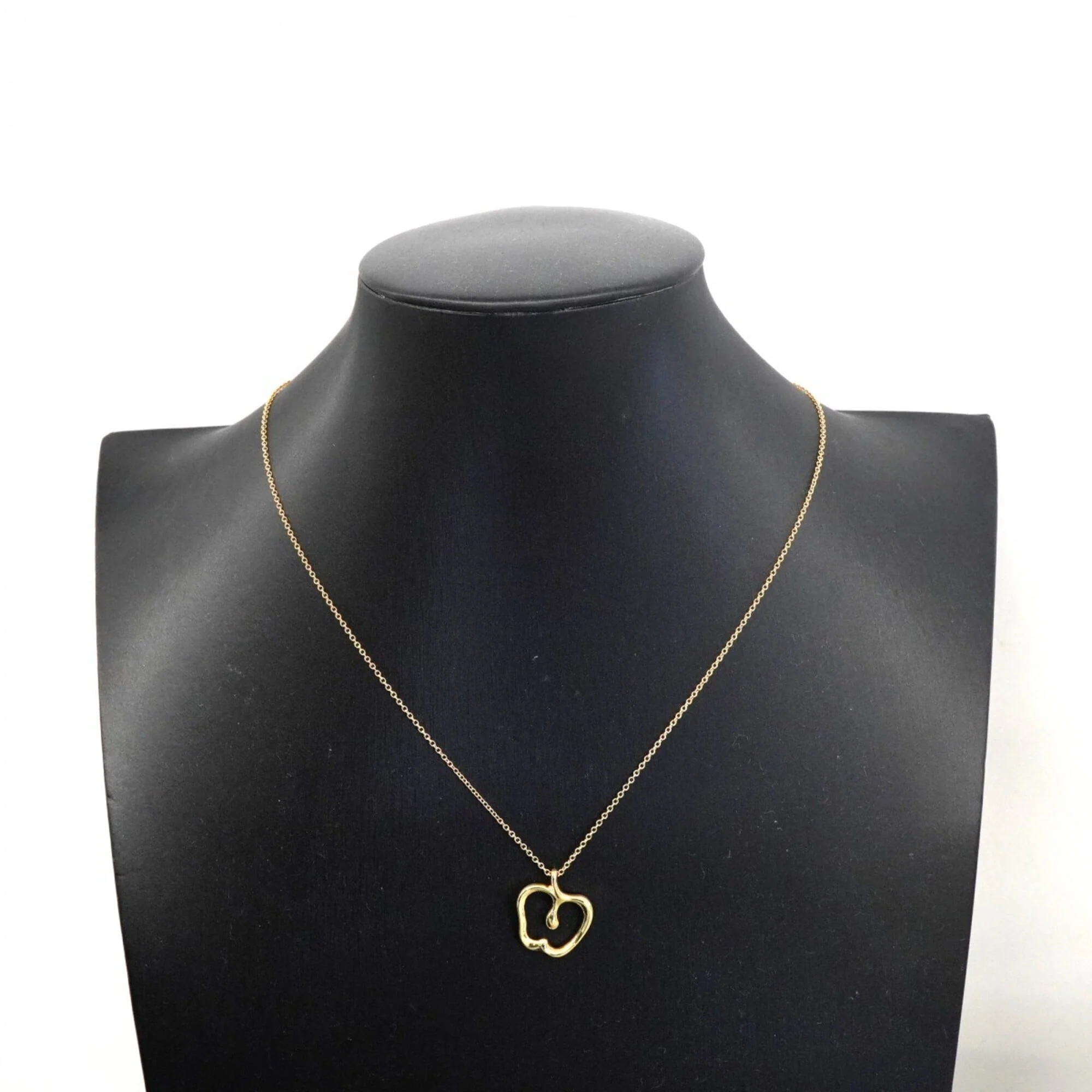 Apple Pendant Necklace 18K Yellow Gold - Image 7