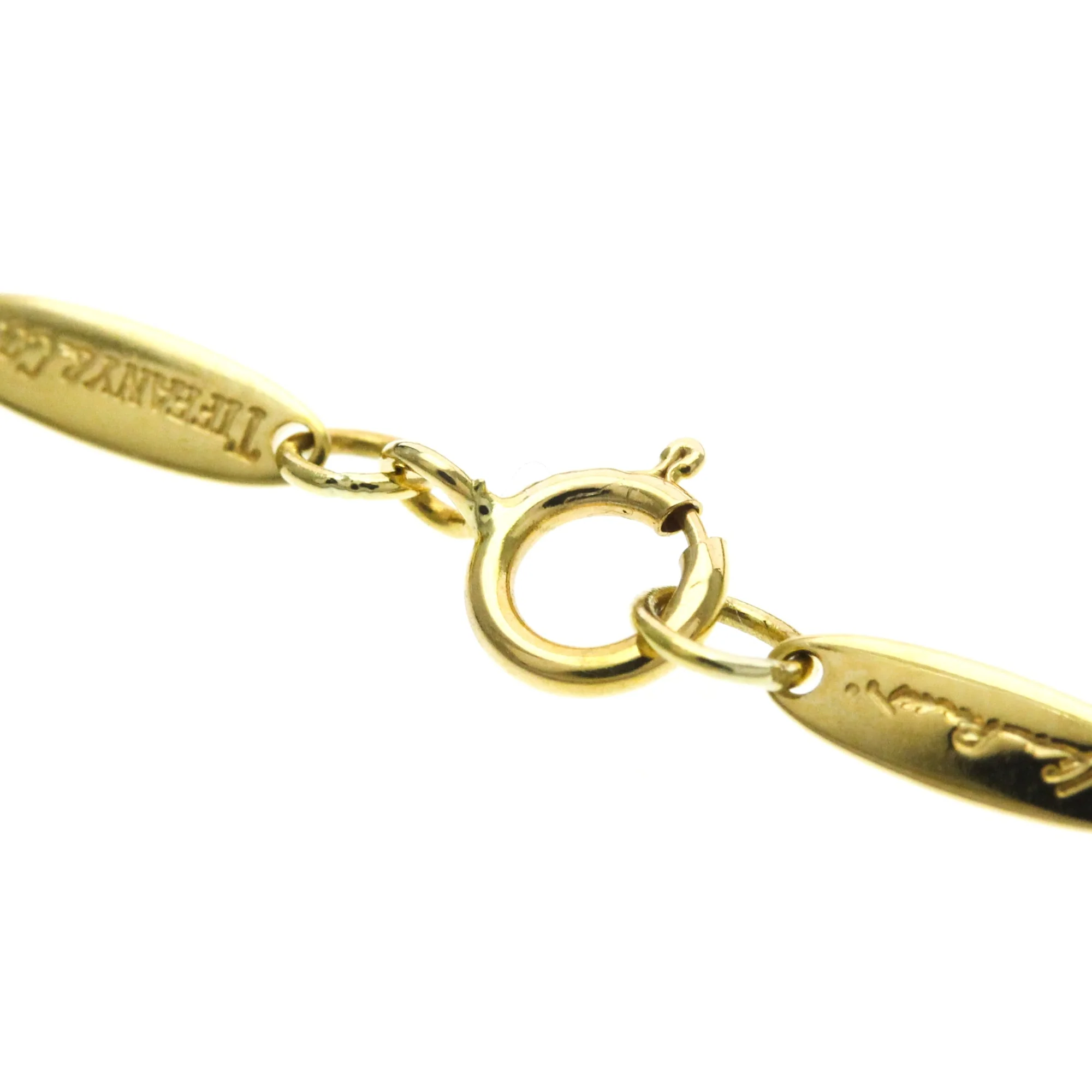 Apple Pendant Necklace 18K Yellow Gold - Image 9