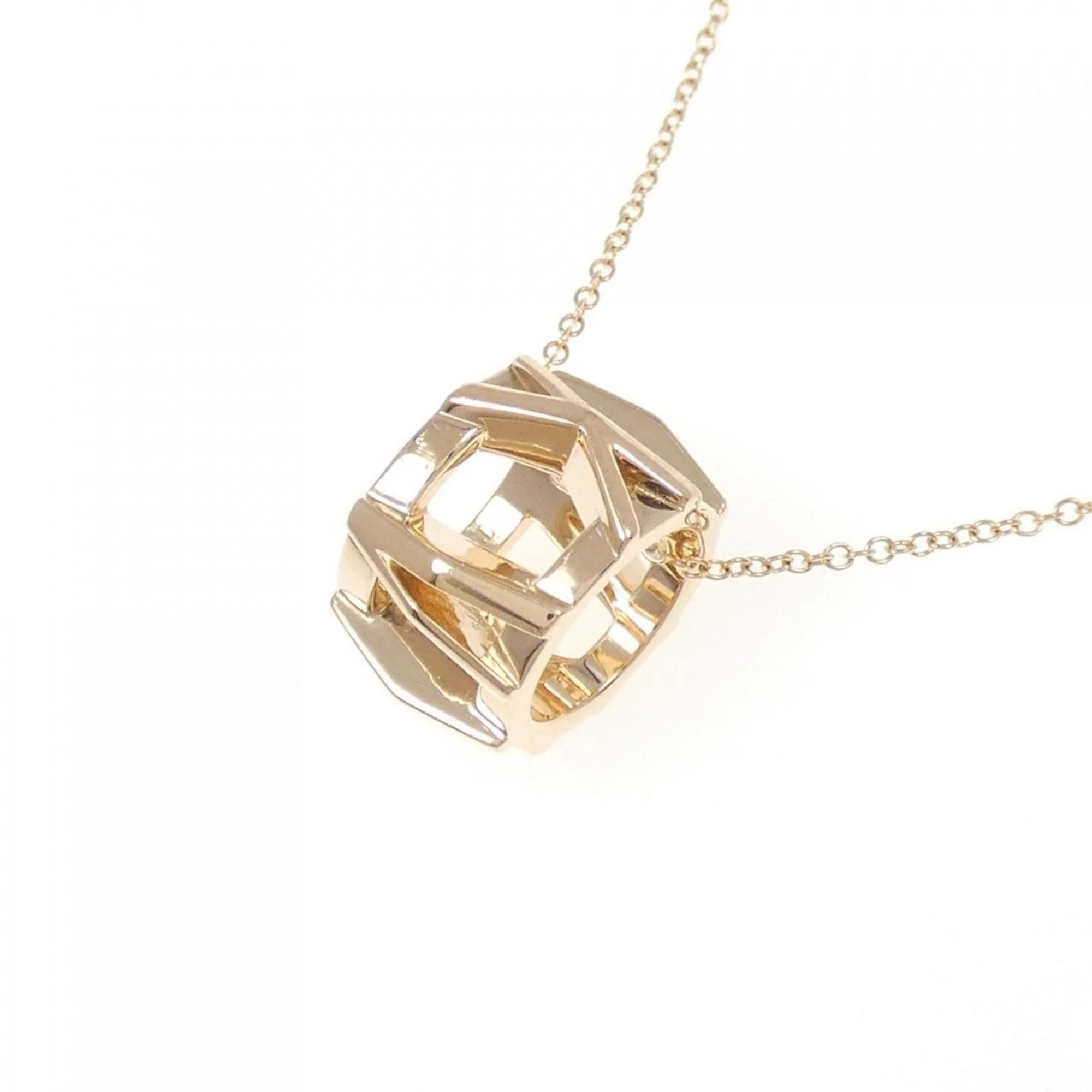 Atlas Pendant Necklace 18K Rose Gold - Image 3