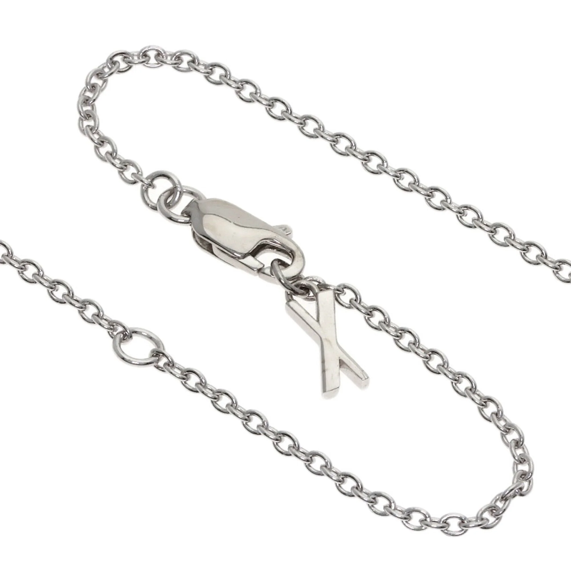 Atlas Pendant Necklace 18K White Gold - Image 3