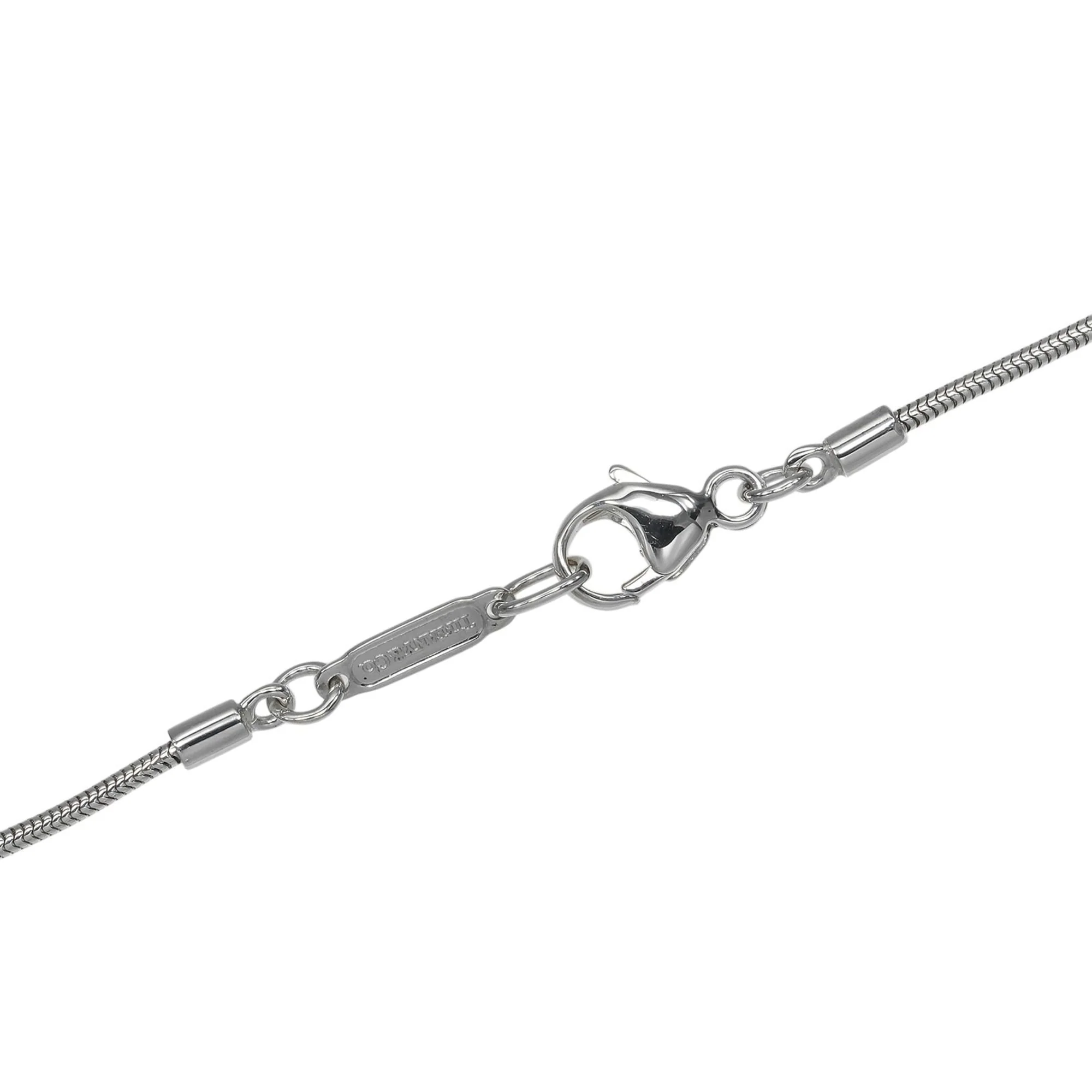 Atlas Pendant Necklace 18K White Gold - Image 6