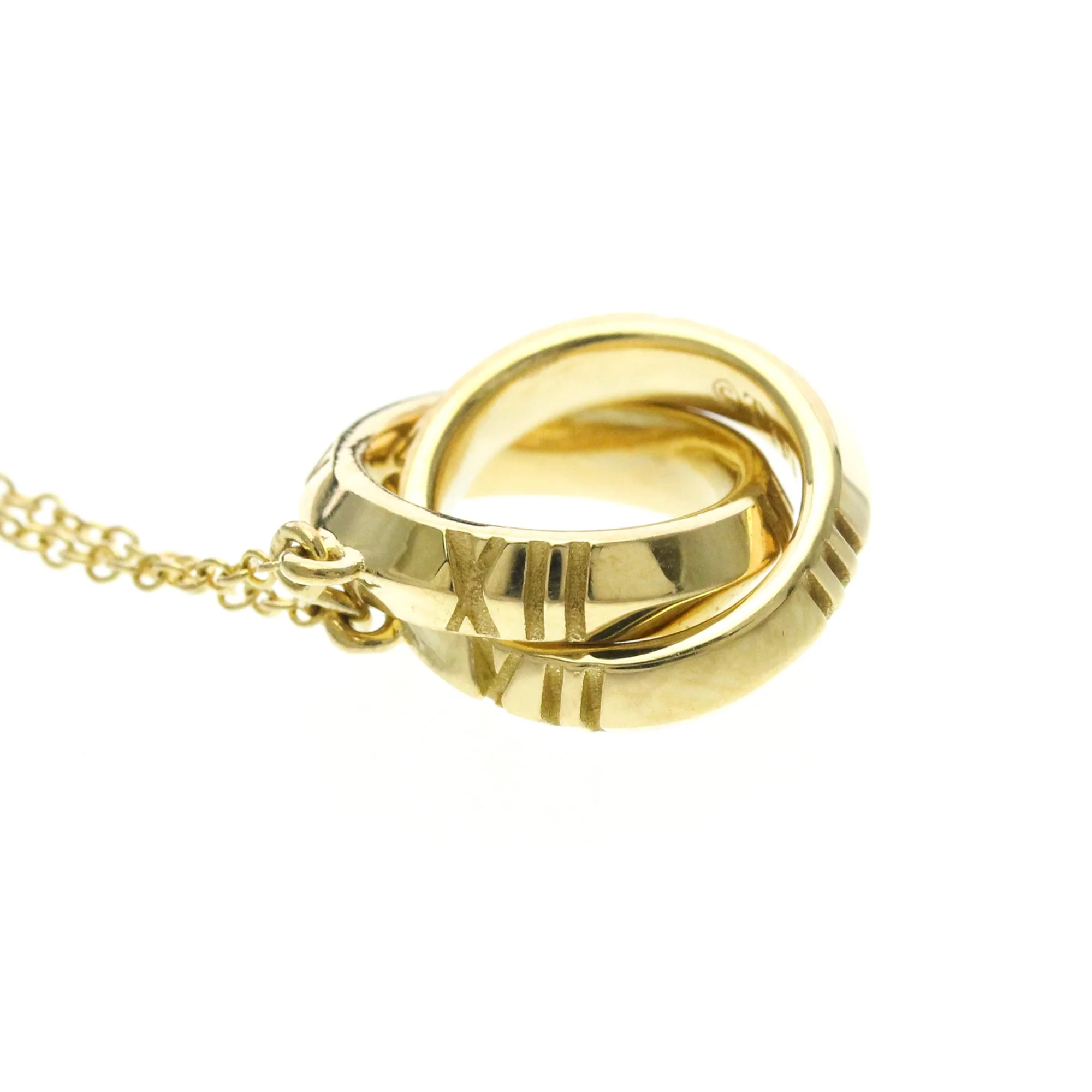 Atlas Pendant Necklace 18K Yellow Gold - Image 4