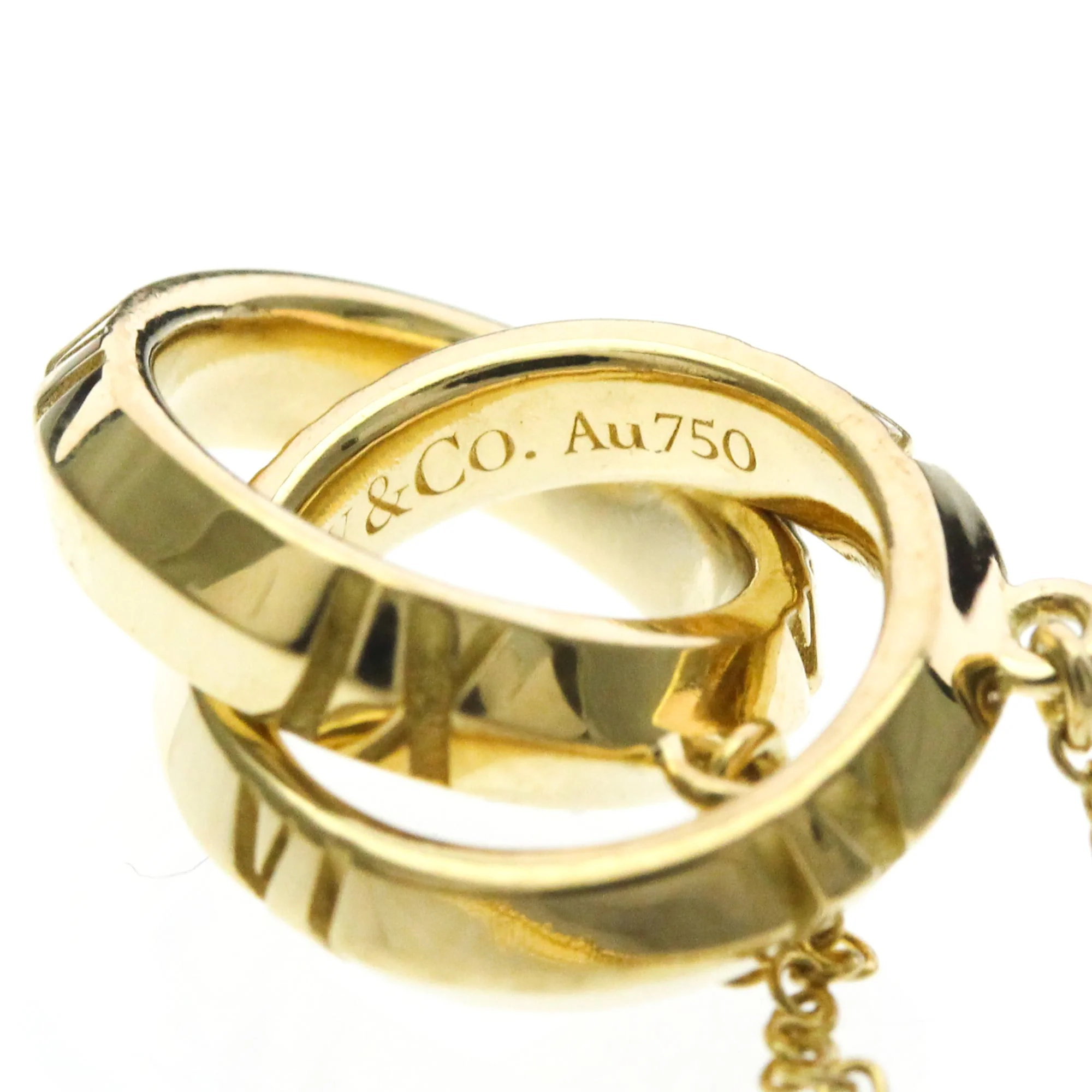 Atlas Pendant Necklace 18K Yellow Gold - Image 9