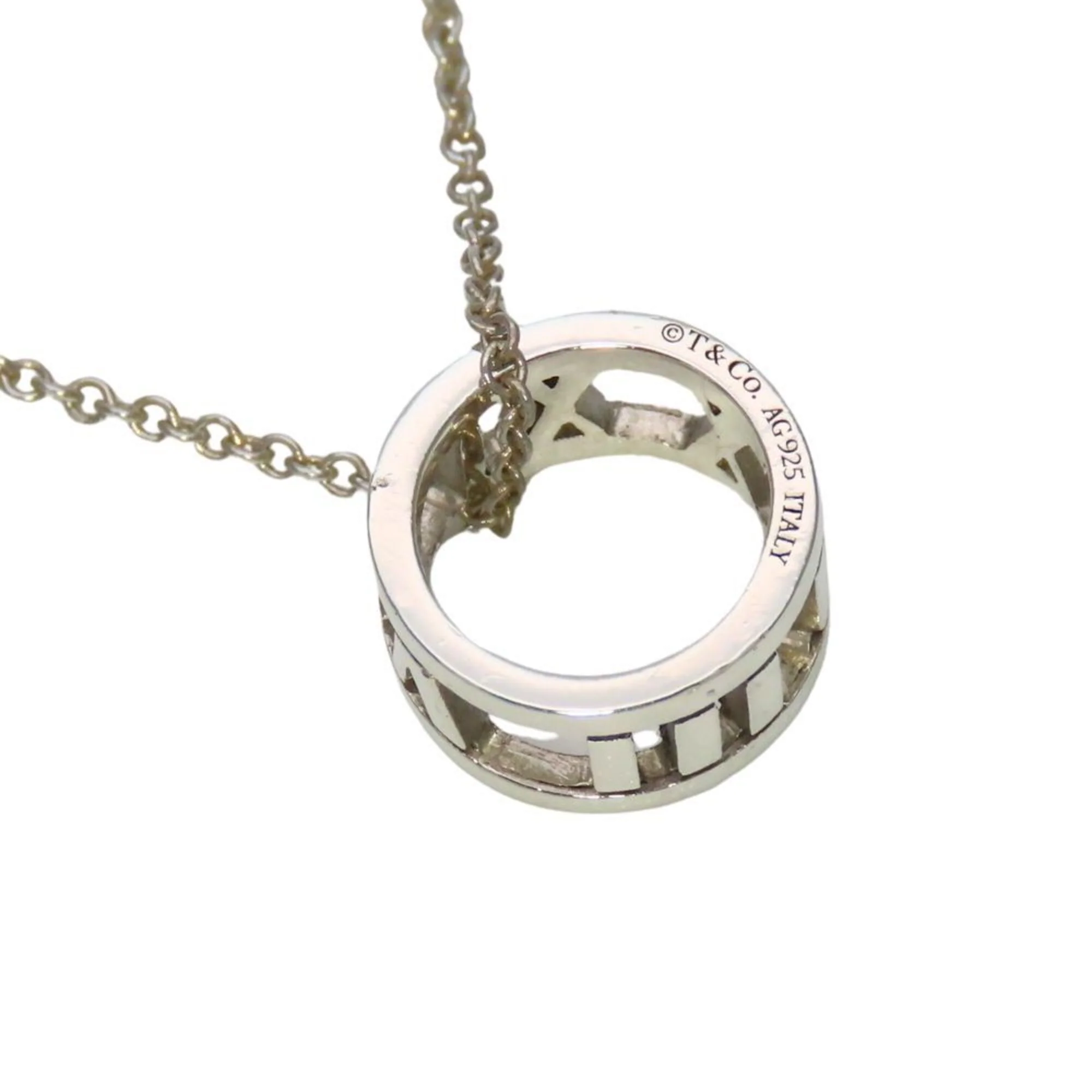 Atlas Pendant Necklace Sterling Silver - Image 3