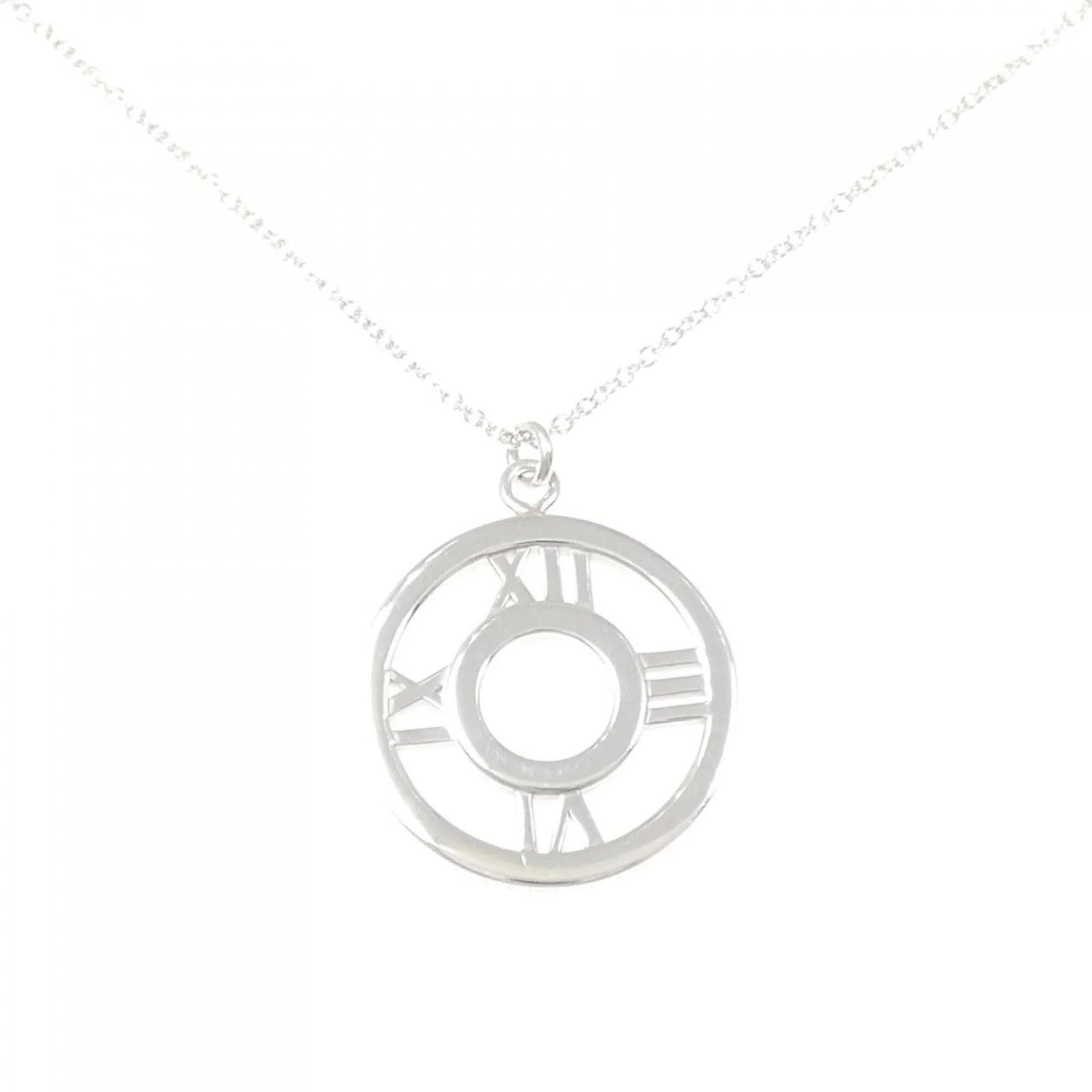 Atlas Pendant Necklace Sterling Silver