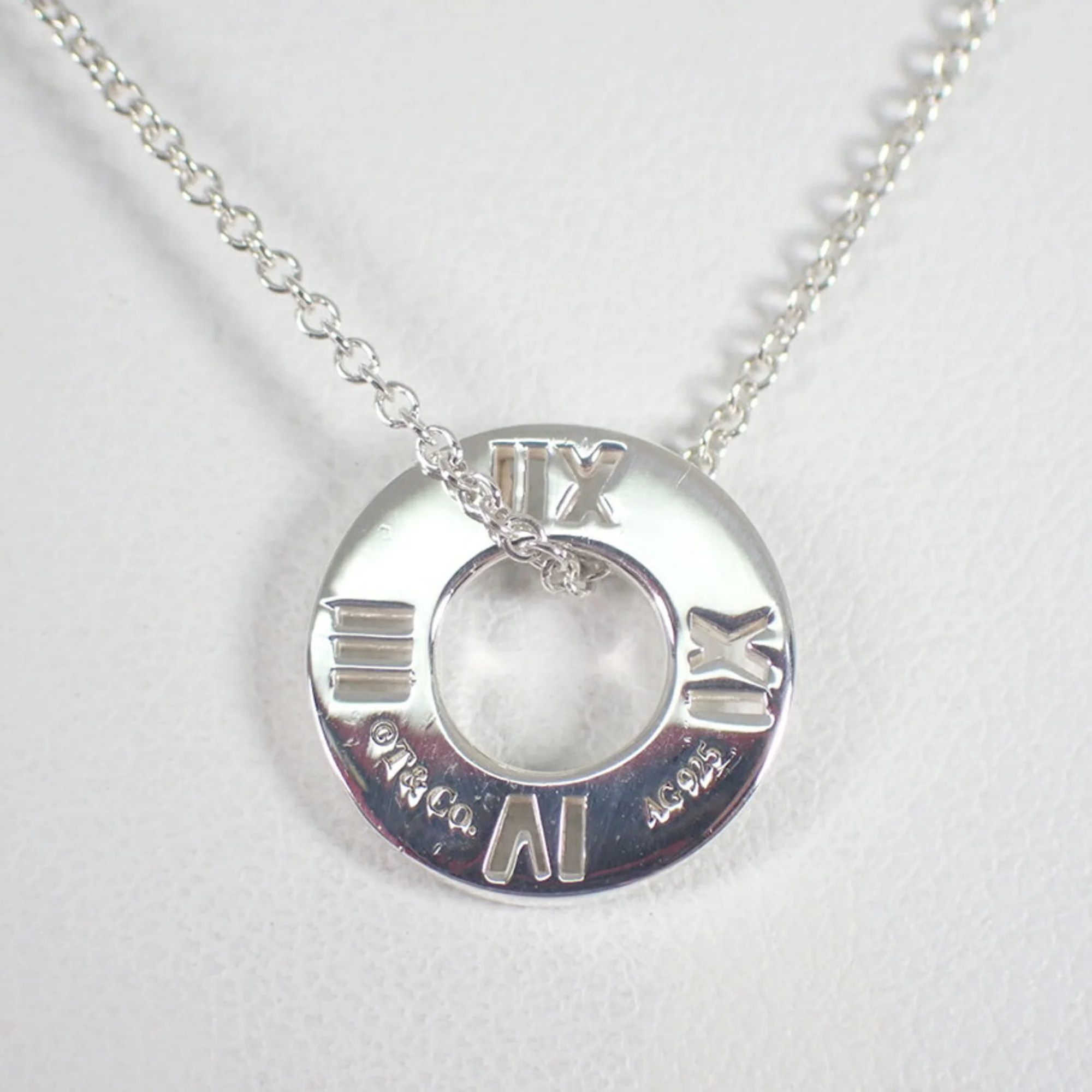 Atlas Pendant Necklace Sterling Silver - Image 4