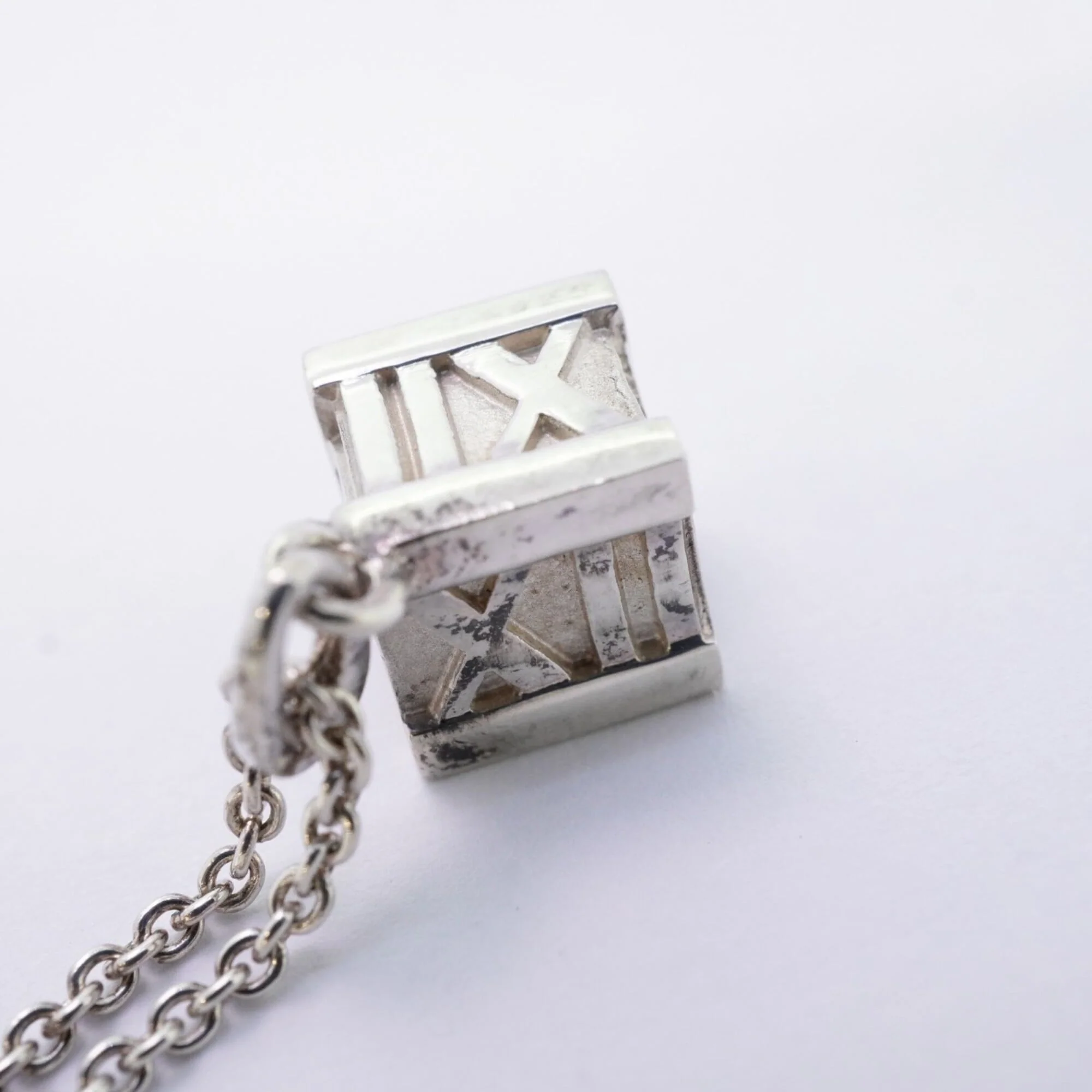 Atlas Pendant Necklace Sterling Silver - Image 7