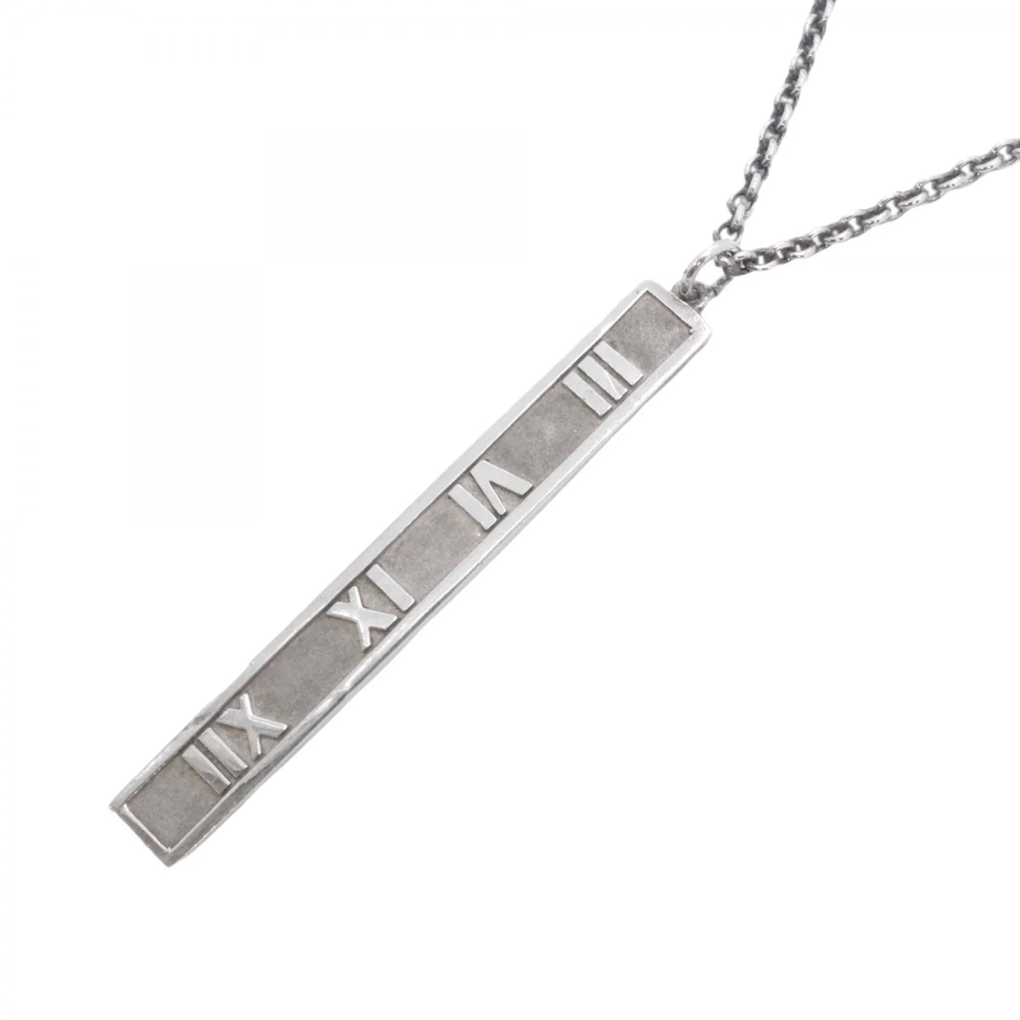 Atlas Pendant Necklace Sterling Silver