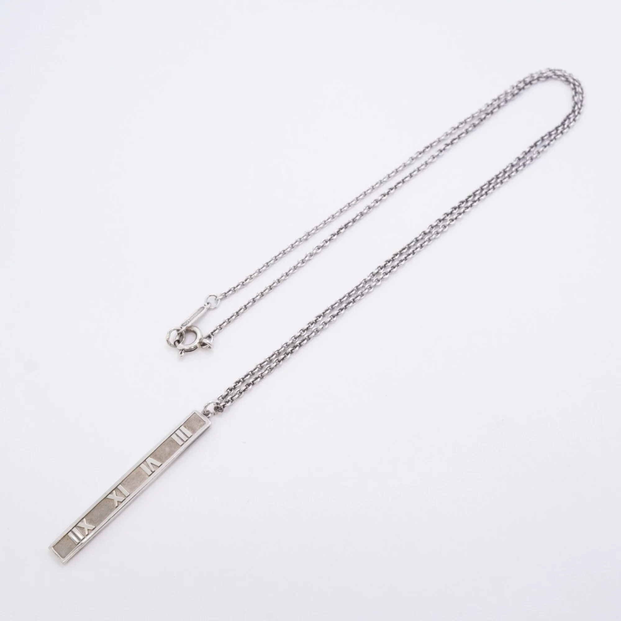 Atlas Pendant Necklace Sterling Silver - Image 3