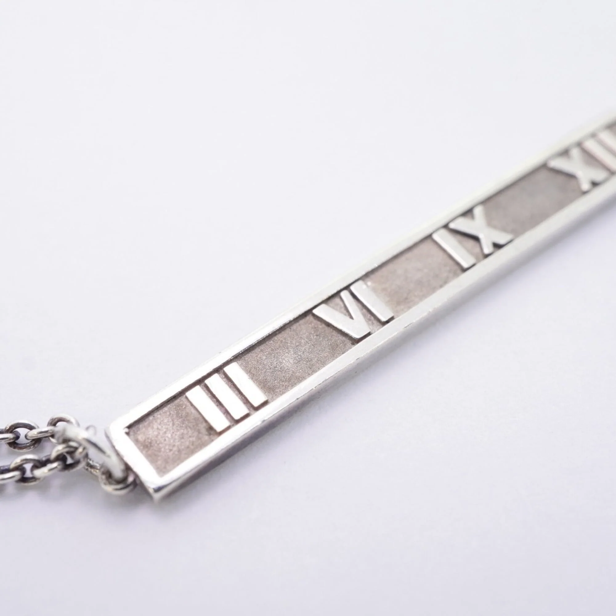 Atlas Pendant Necklace Sterling Silver - Image 9