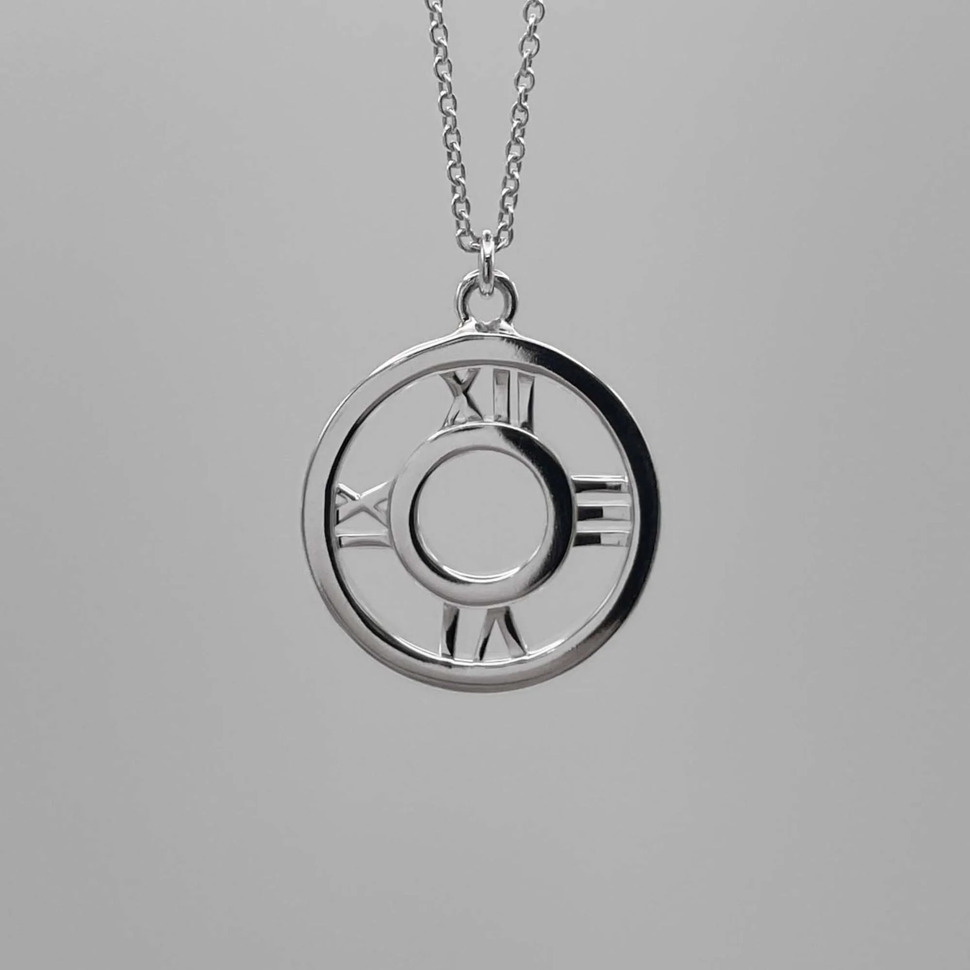 Atlas Pendant Necklace Sterling Silver - Image 2