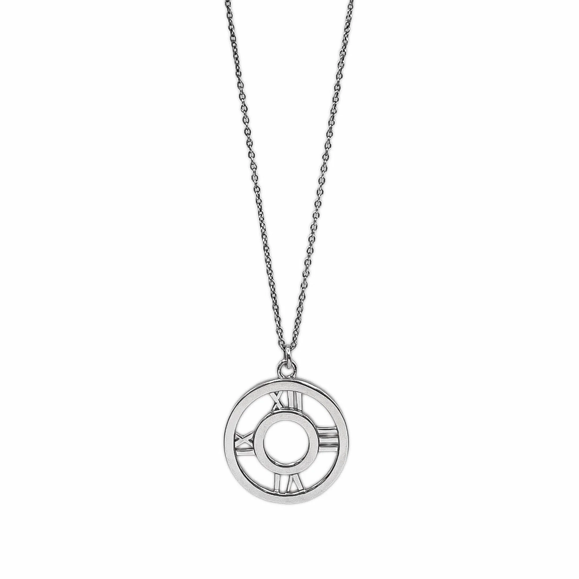 Atlas Pendant Necklace Sterling Silver