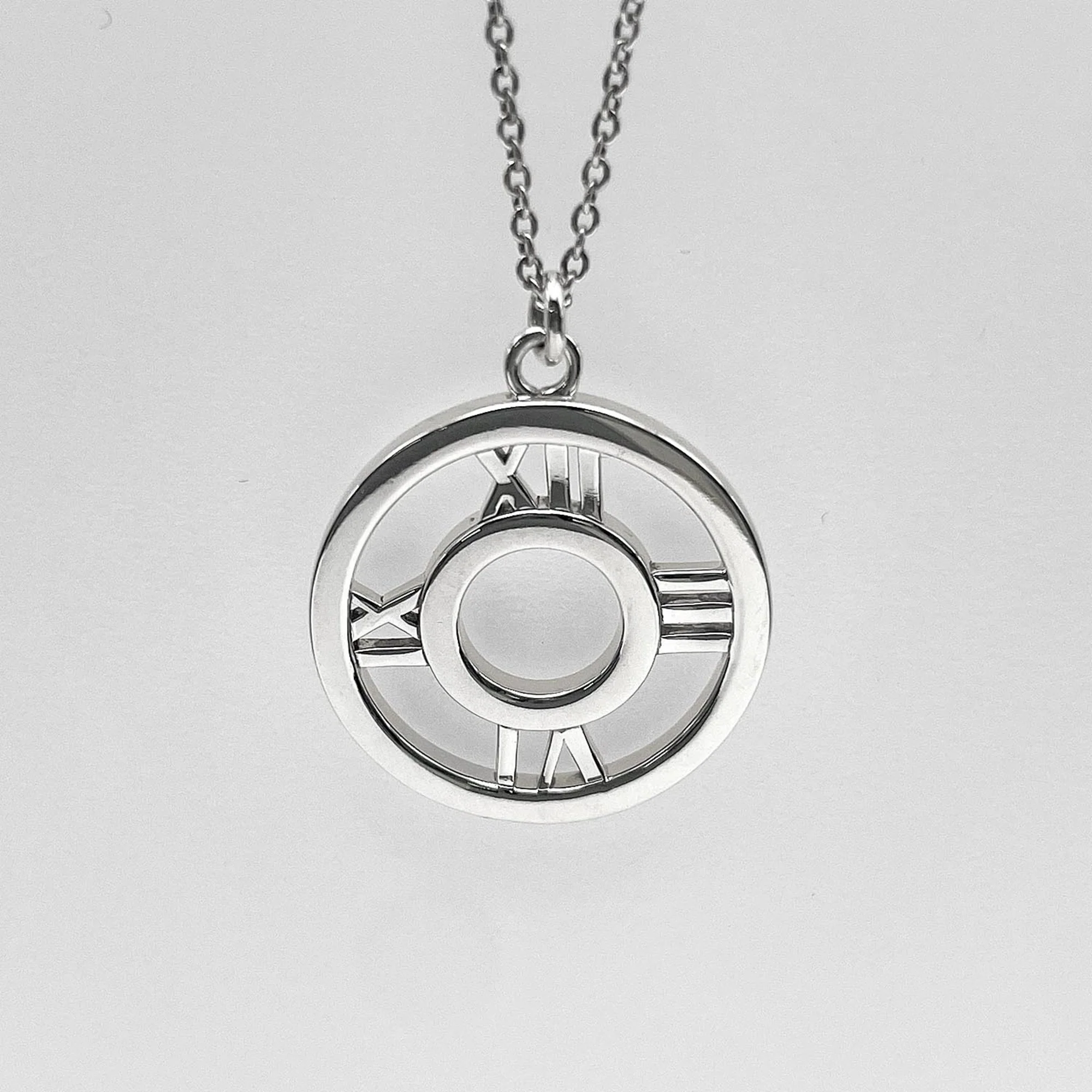 Atlas Pendant Necklace Sterling Silver - Image 2