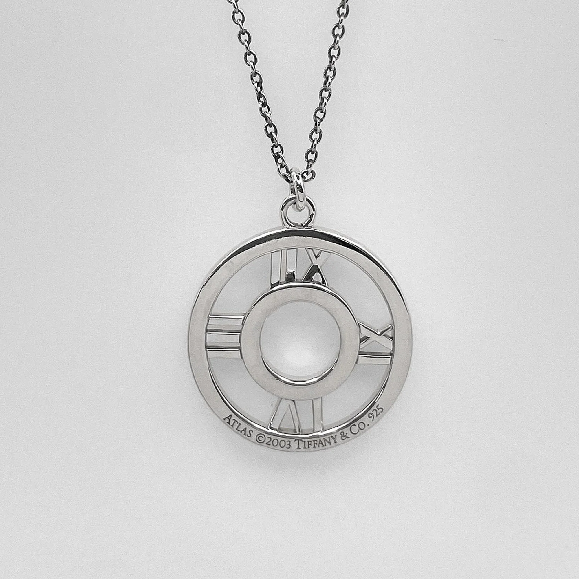 Atlas Pendant Necklace Sterling Silver - Image 3