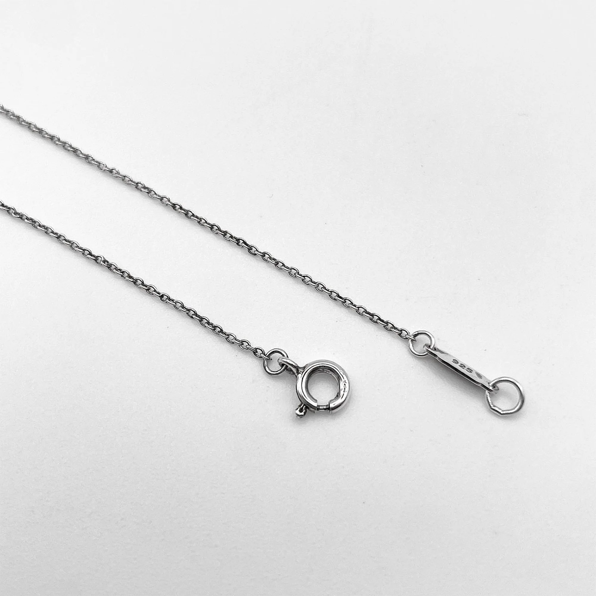 Atlas Pendant Necklace Sterling Silver - Image 5