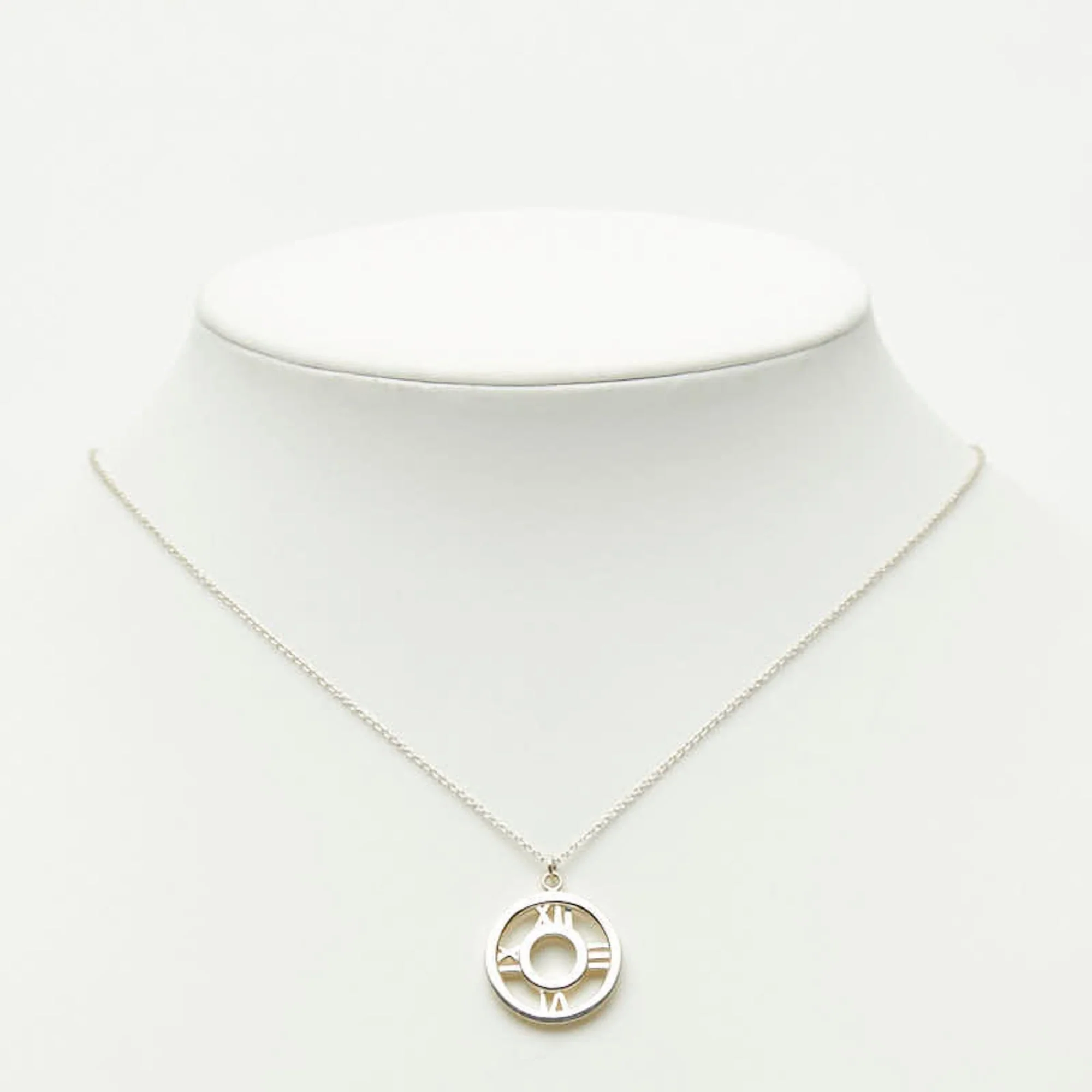 Atlas Pendant Necklace Sterling Silver - Image 8