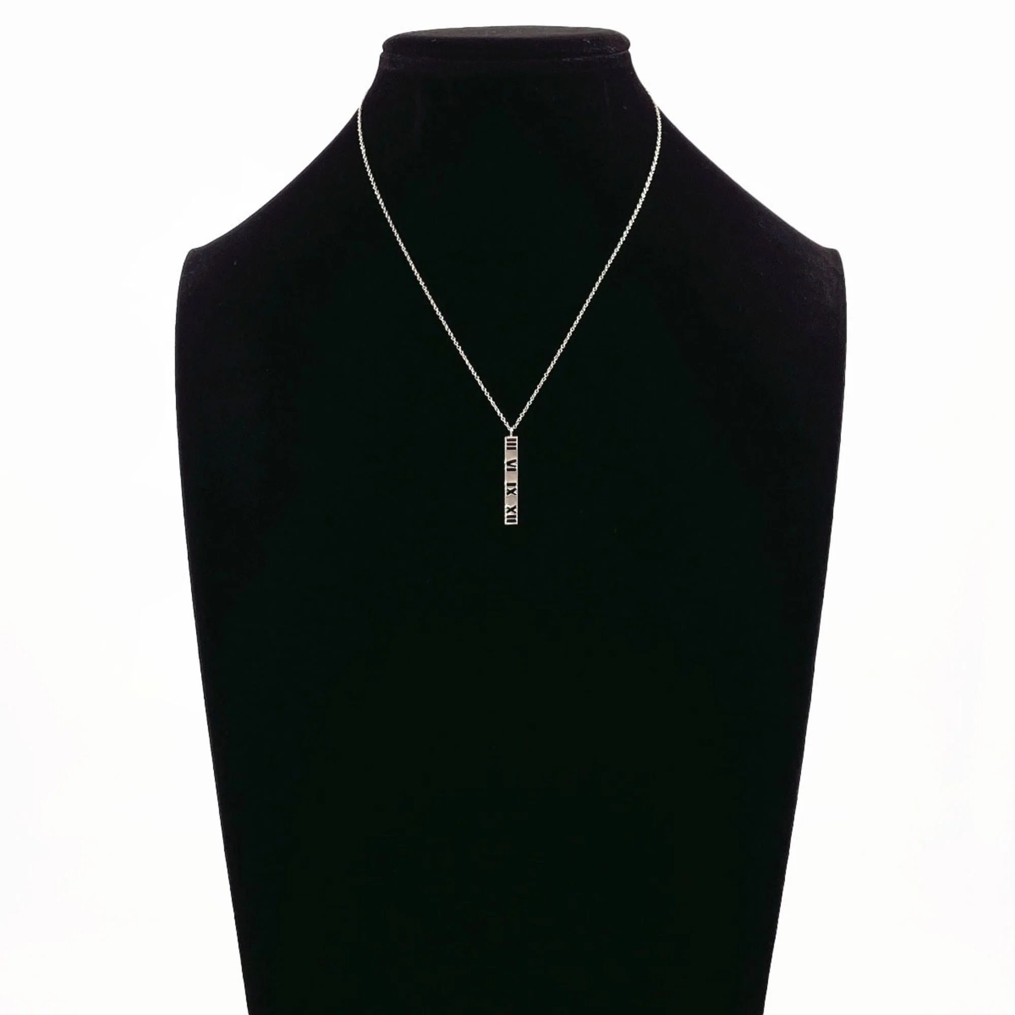 Atlas Pendant Necklace Sterling Silver - Image 6