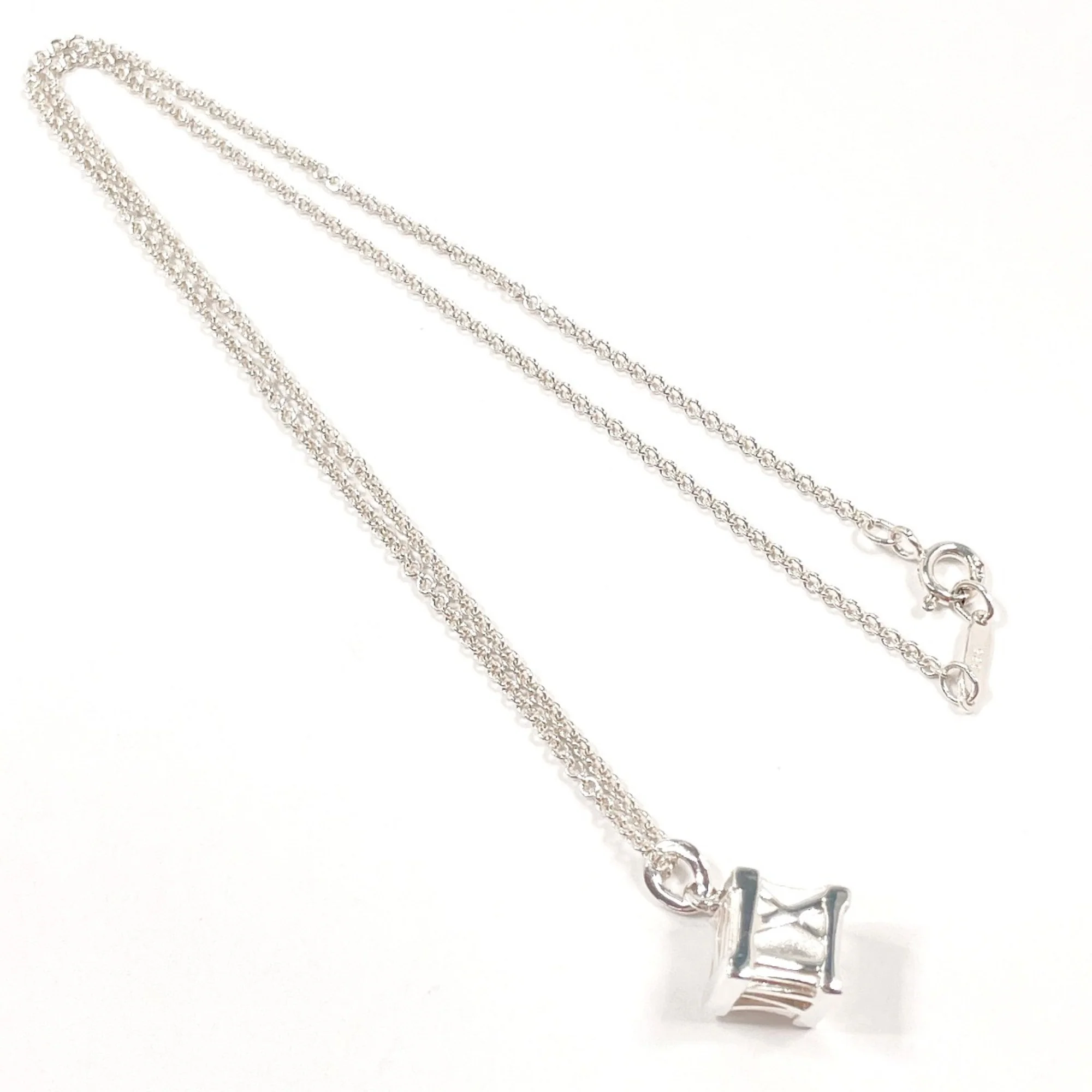 Atlas Pendant Necklace Sterling Silver - Image 3