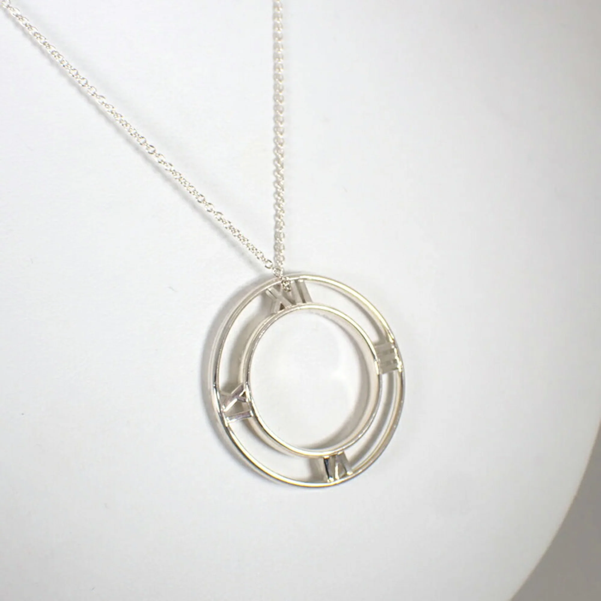 Atlas Pendant Necklace Sterling Silver - Image 4