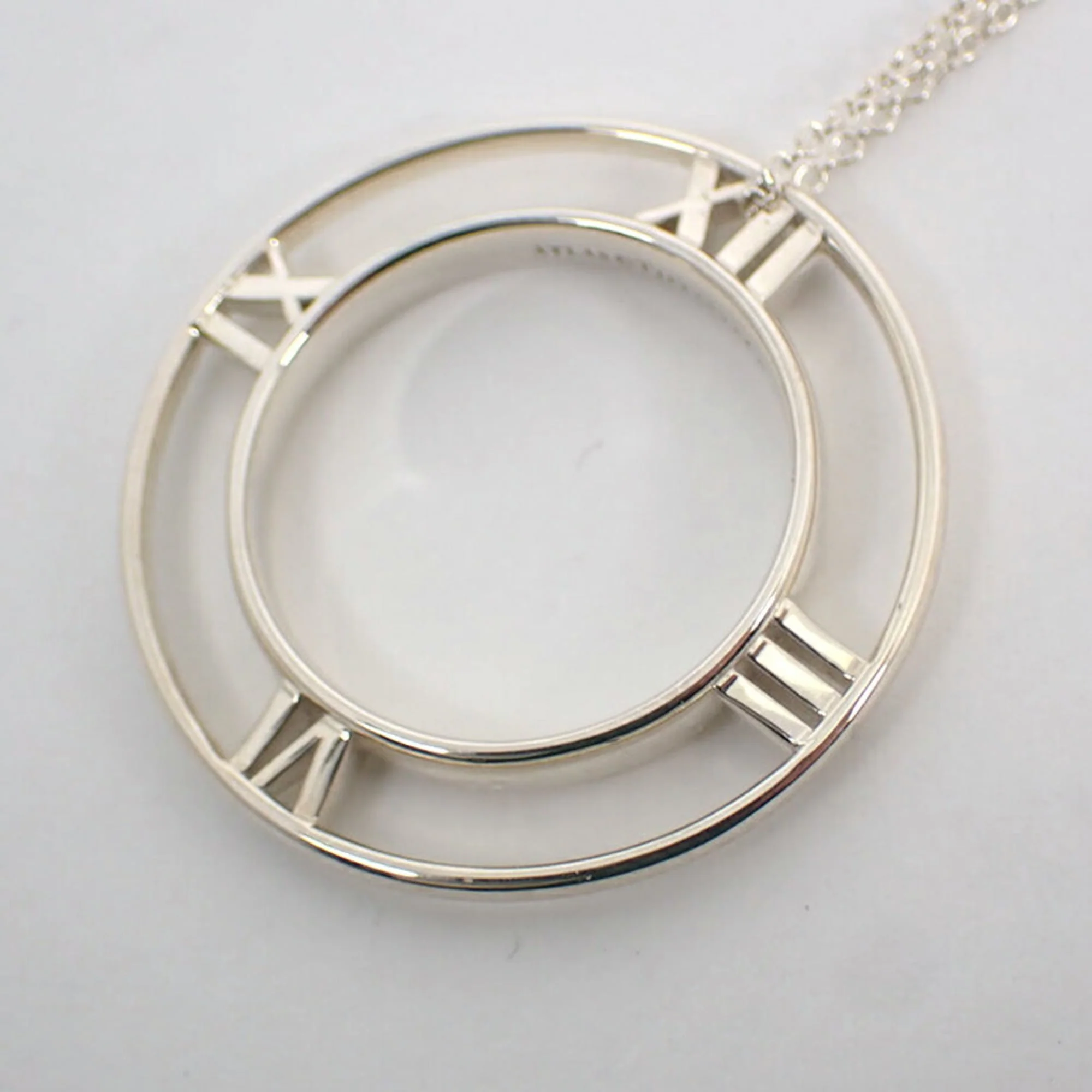 Atlas Pendant Necklace Sterling Silver - Image 7