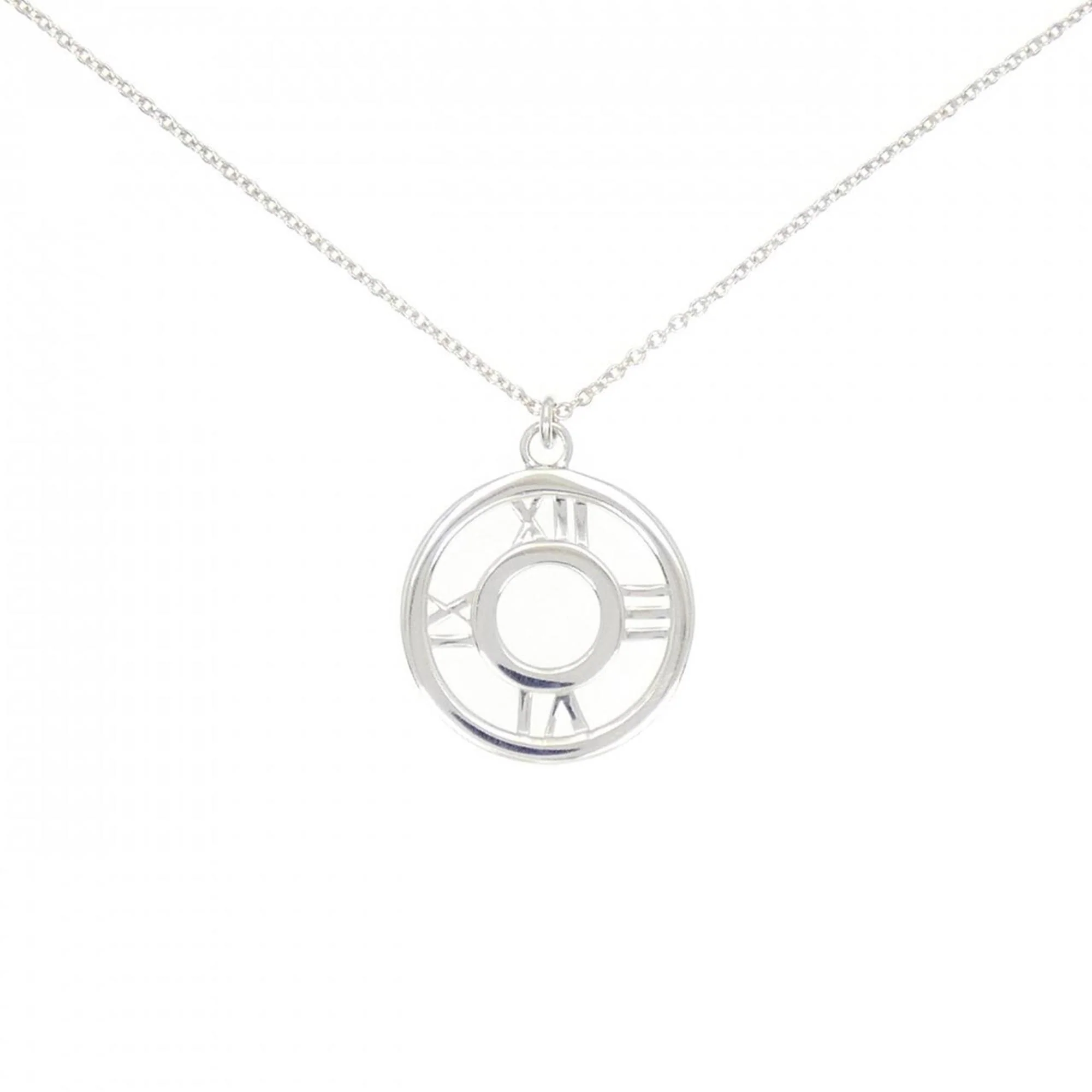 Atlas Pendant Necklace Sterling Silver