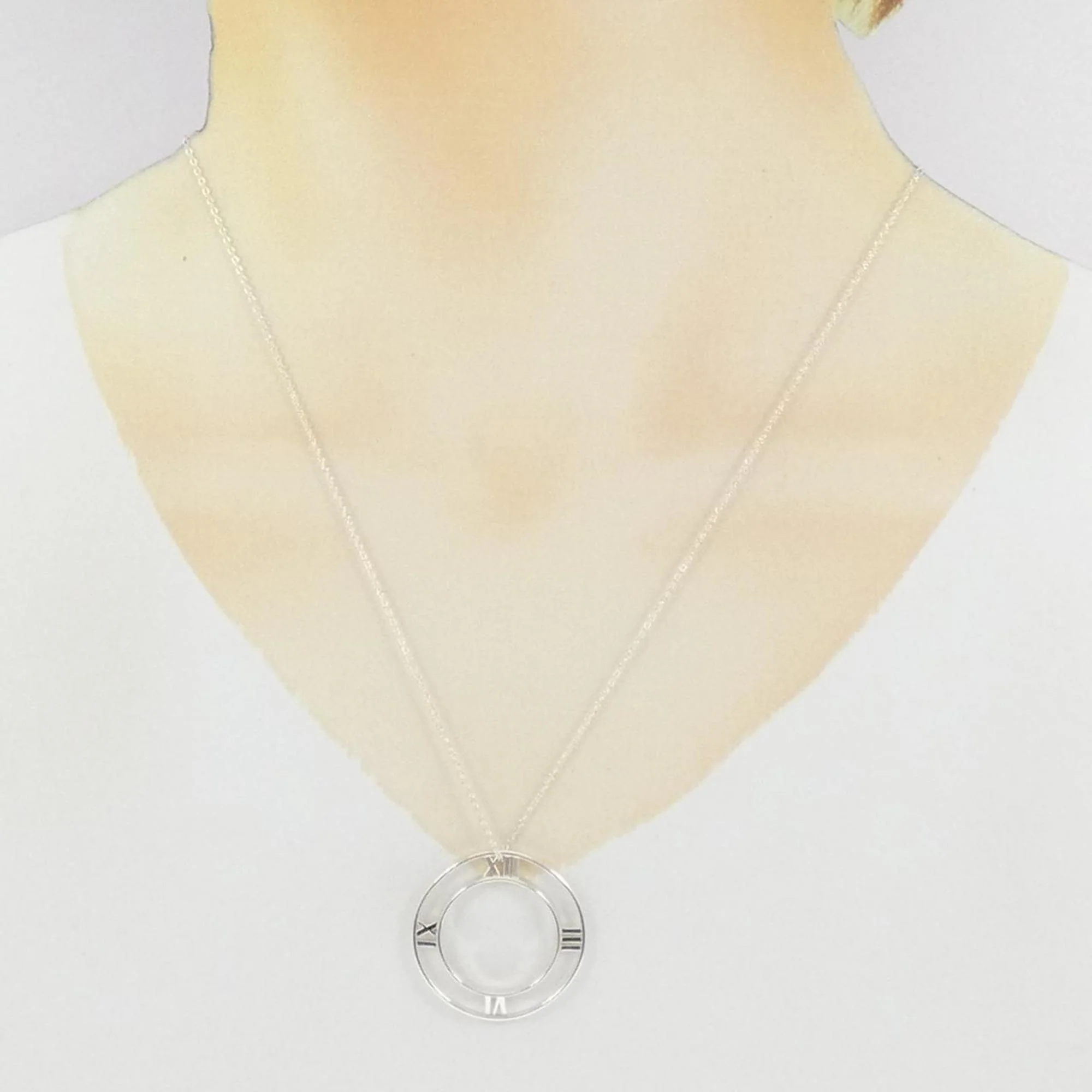 Atlas Pendant Necklace Sterling Silver - Image 5