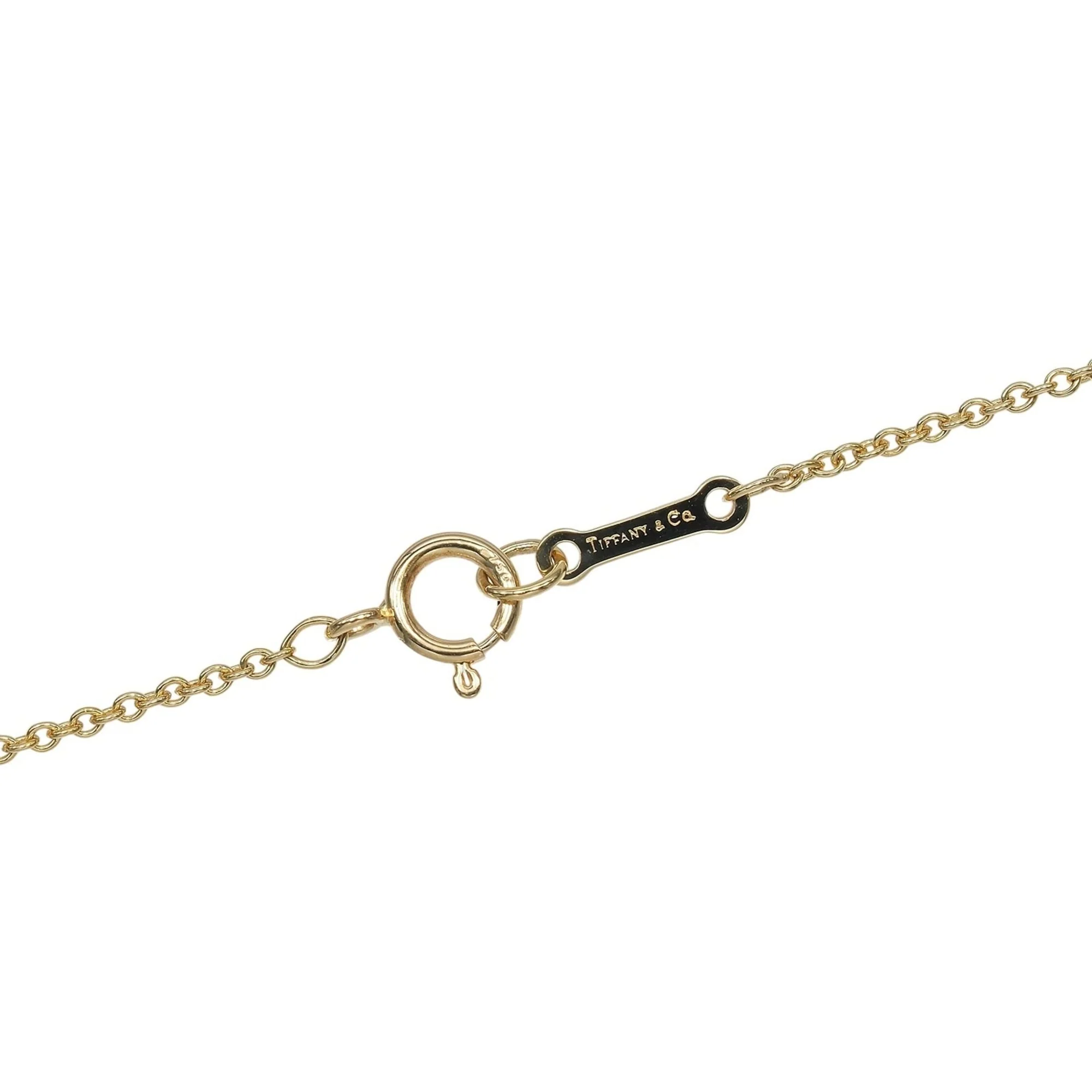 Bean Pendant Necklace 18K Yellow Gold 7.78mm - Image 6