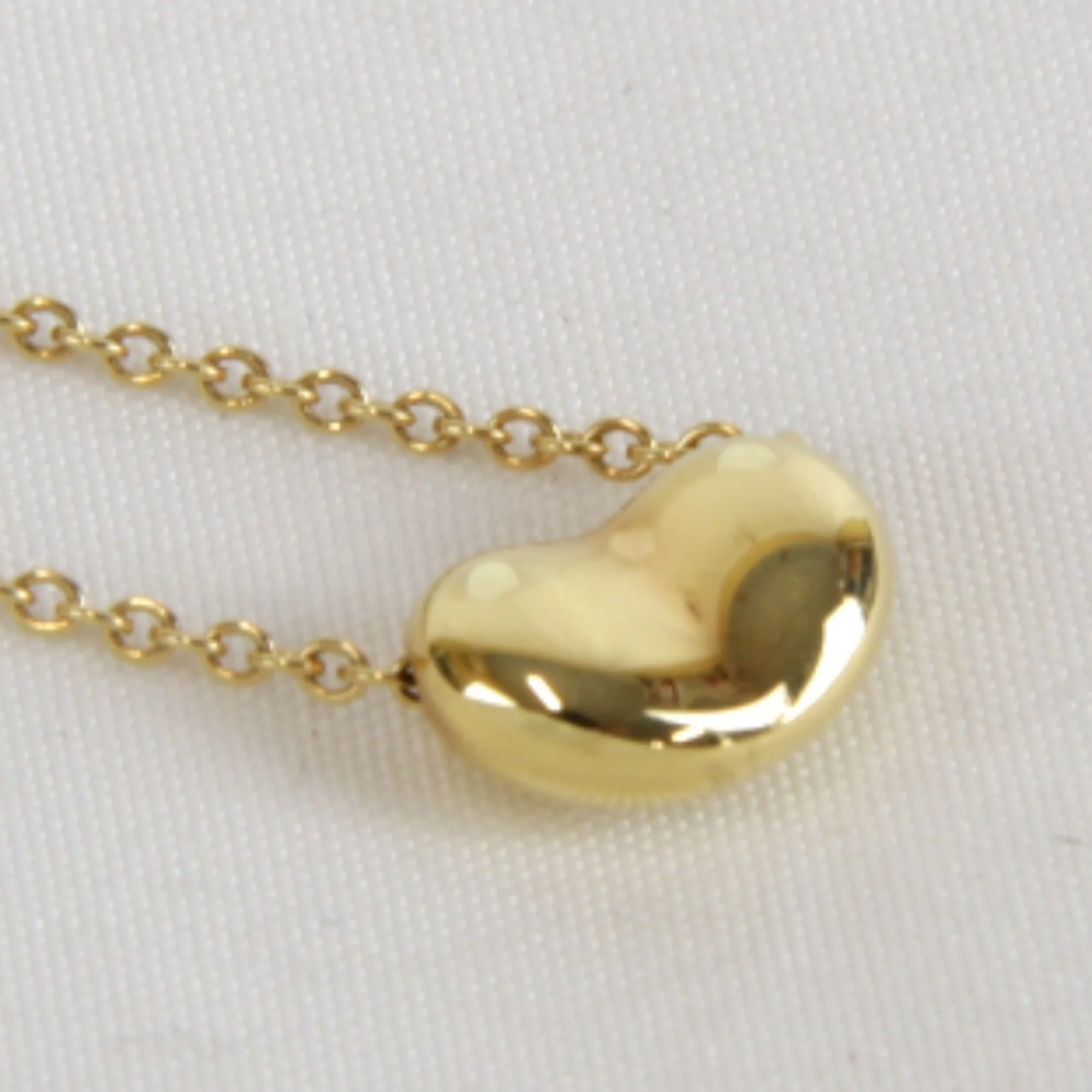 Bean Pendant Necklace 5mm - Image 5