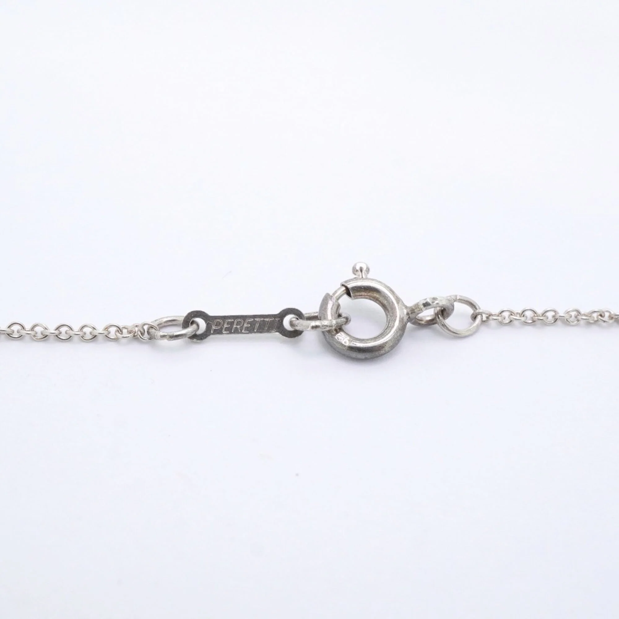 Bean Pendant Necklace Sterling Silver 11.7mm - Image 5
