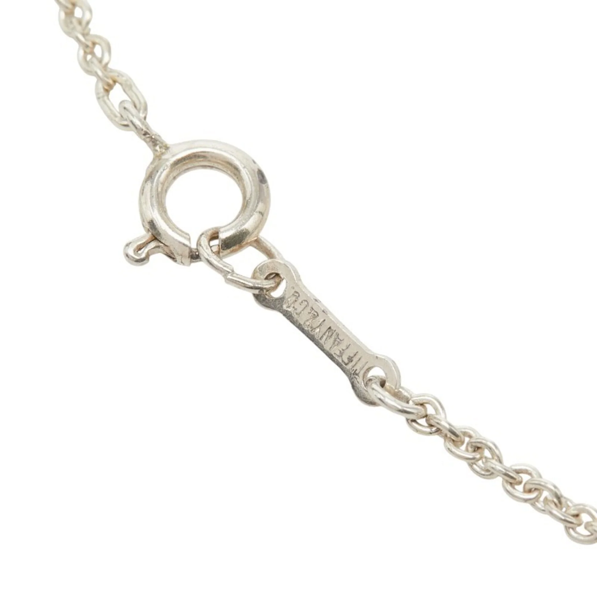 Bean Pendant Necklace Sterling Silver 12.9mm - Image 6