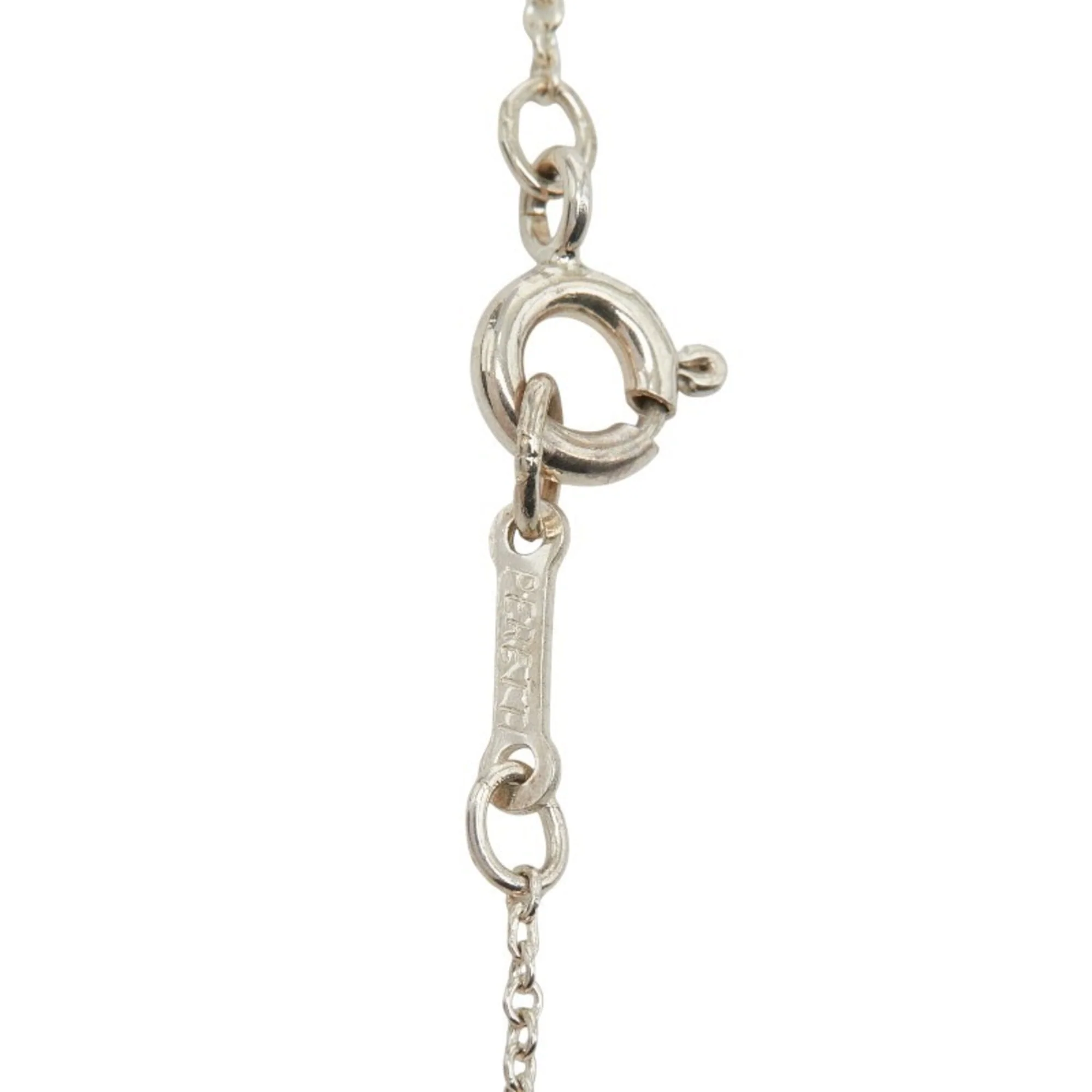 Bean Pendant Necklace Sterling Silver 7.6mm - Image 5