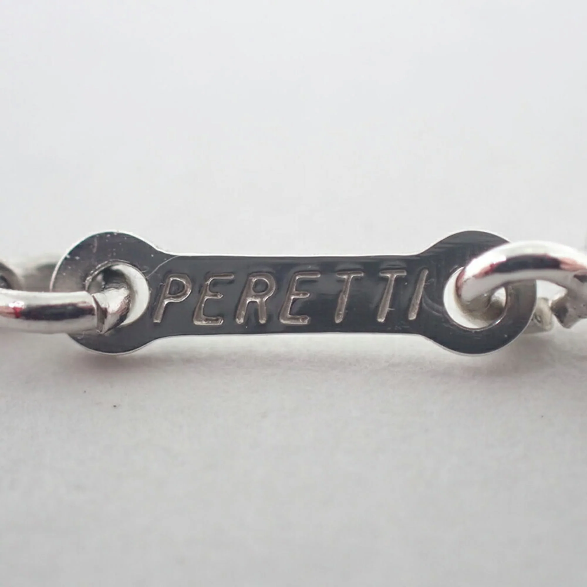 Bean Pendant Necklace Sterling Silver 7.9mm - Image 8