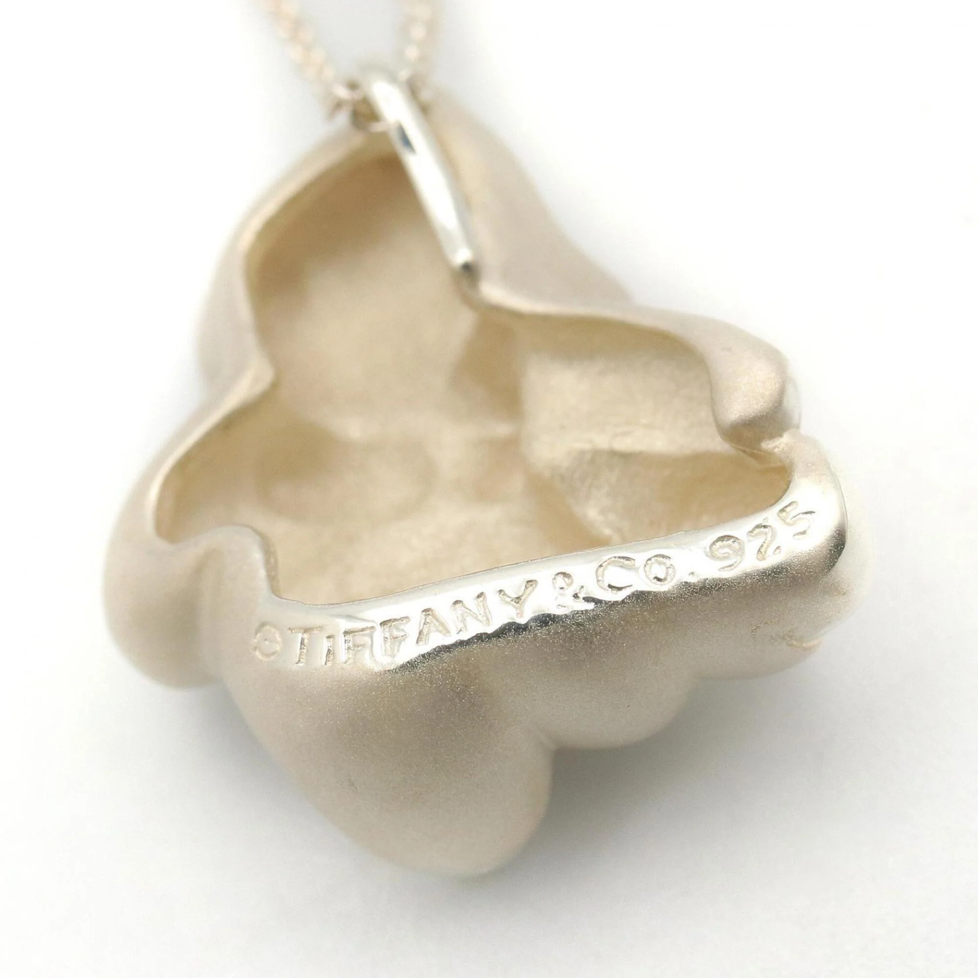 Bear Pendant Necklace Sterling Silver - Image 3