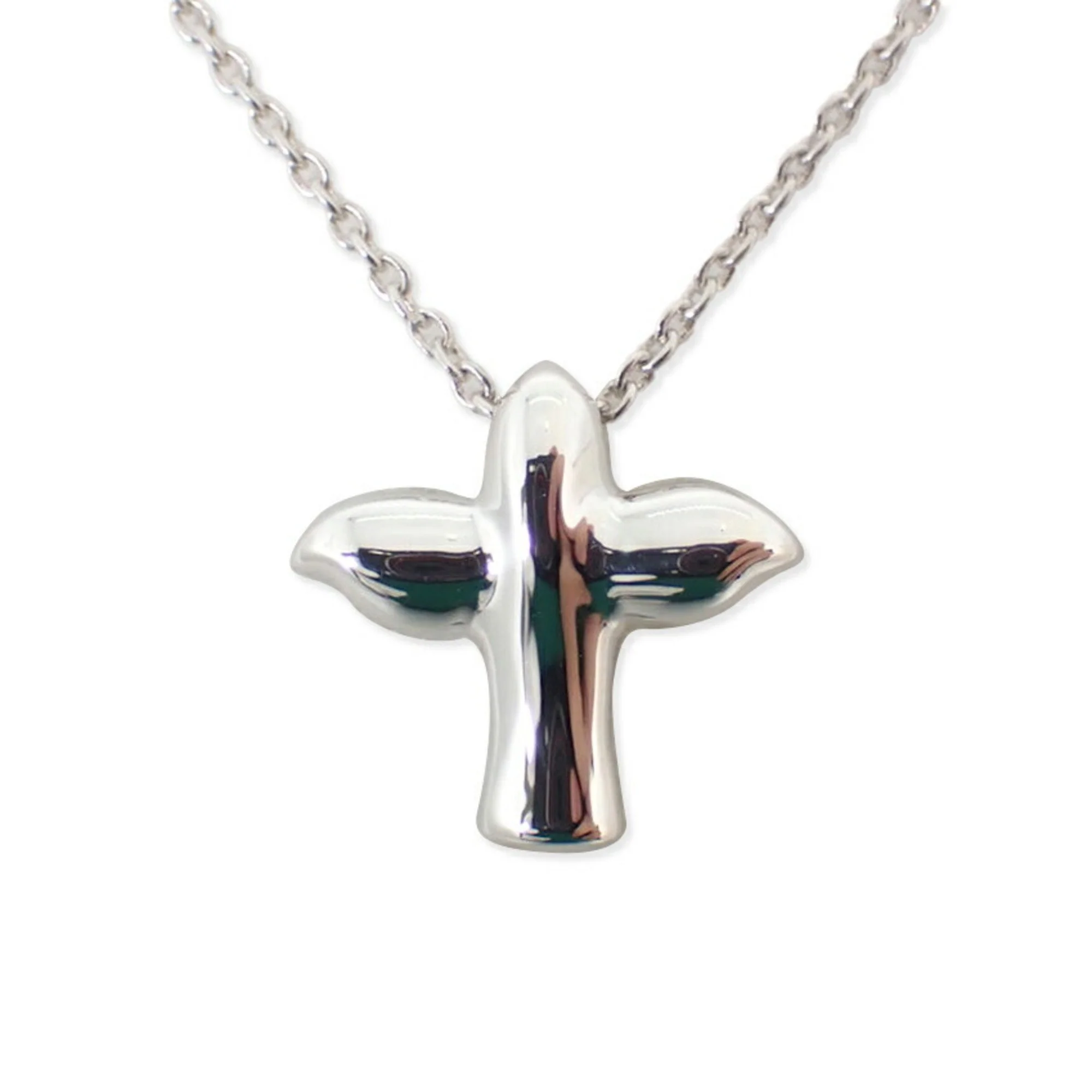Bird Pendant Necklace Sterling Silver - Image 2