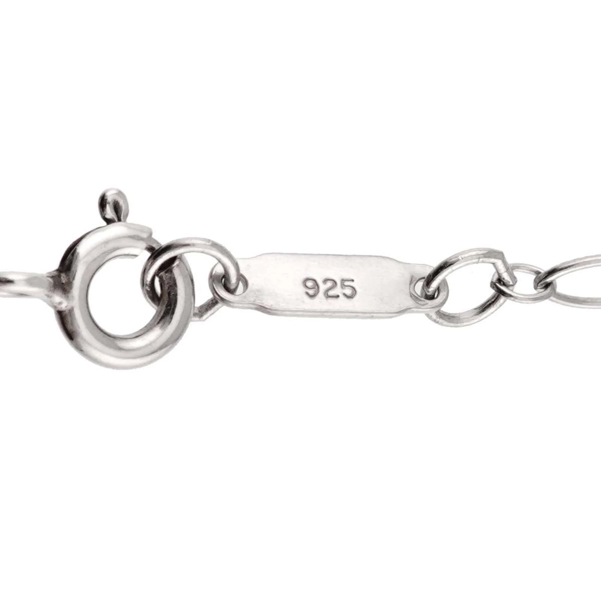 Clover Key Pendant Necklace Sterling Silver - Image 5