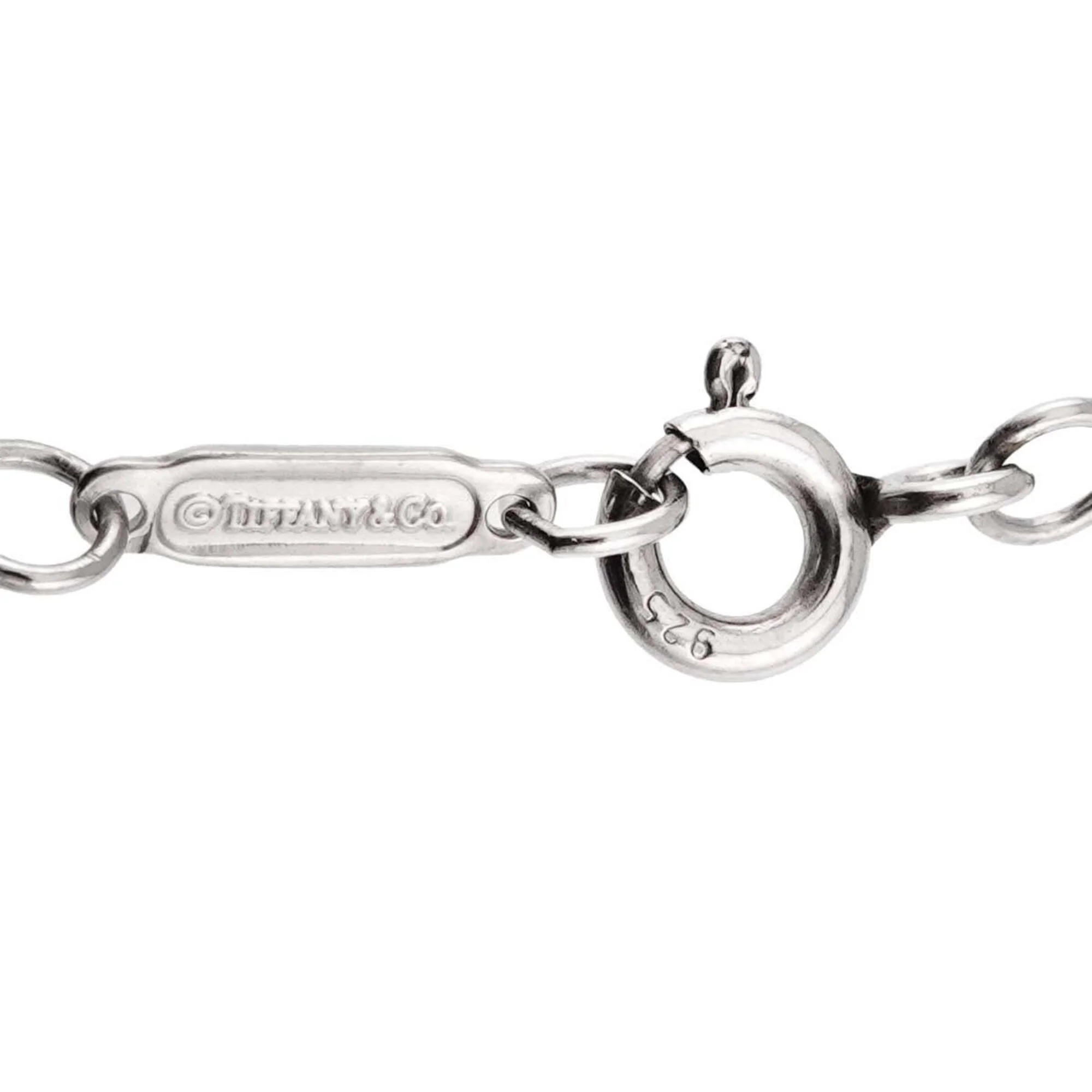 Clover Key Pendant Necklace Sterling Silver - Image 6