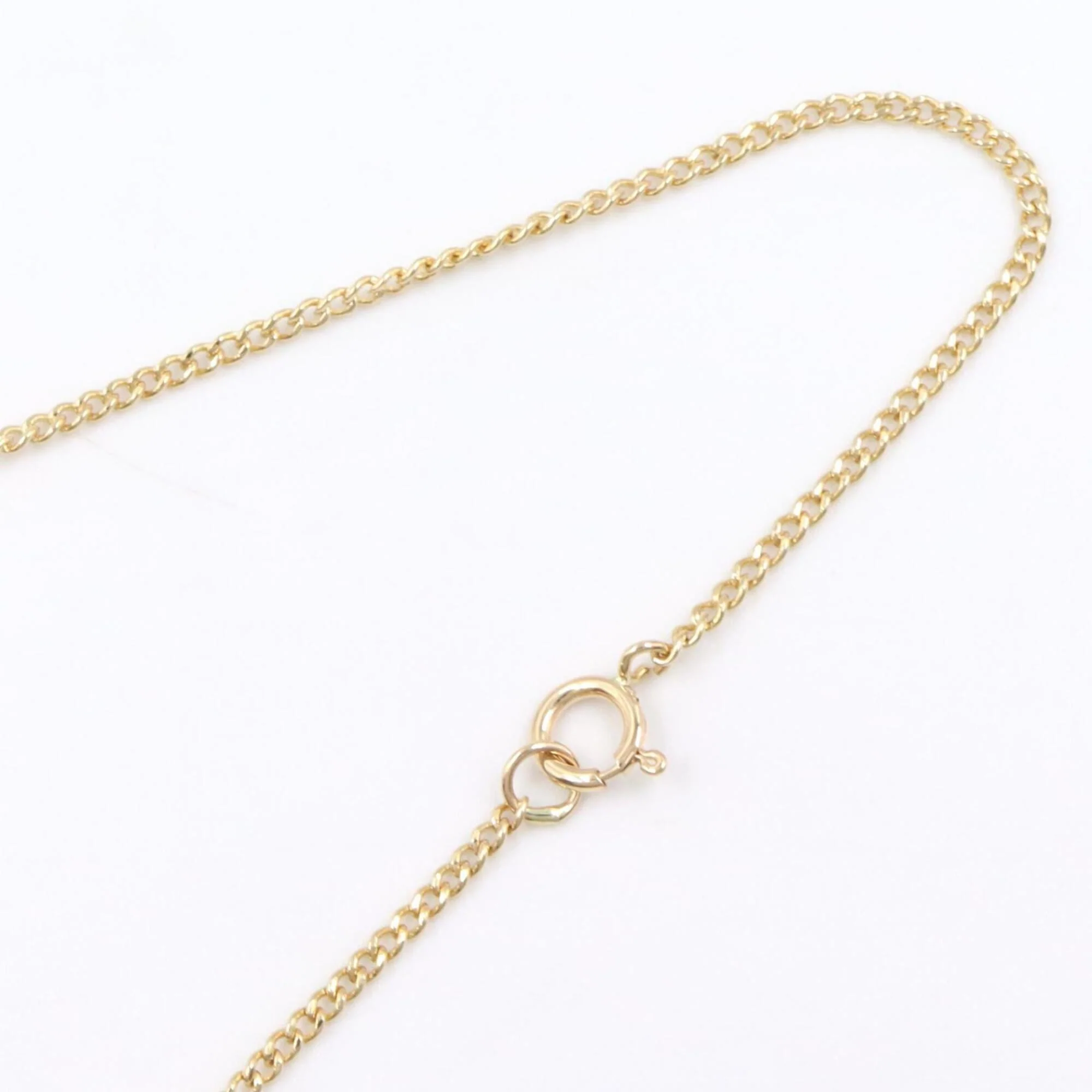 Cross Heart Pendant Necklace 18K Gold and Sterling Silver - Image 4