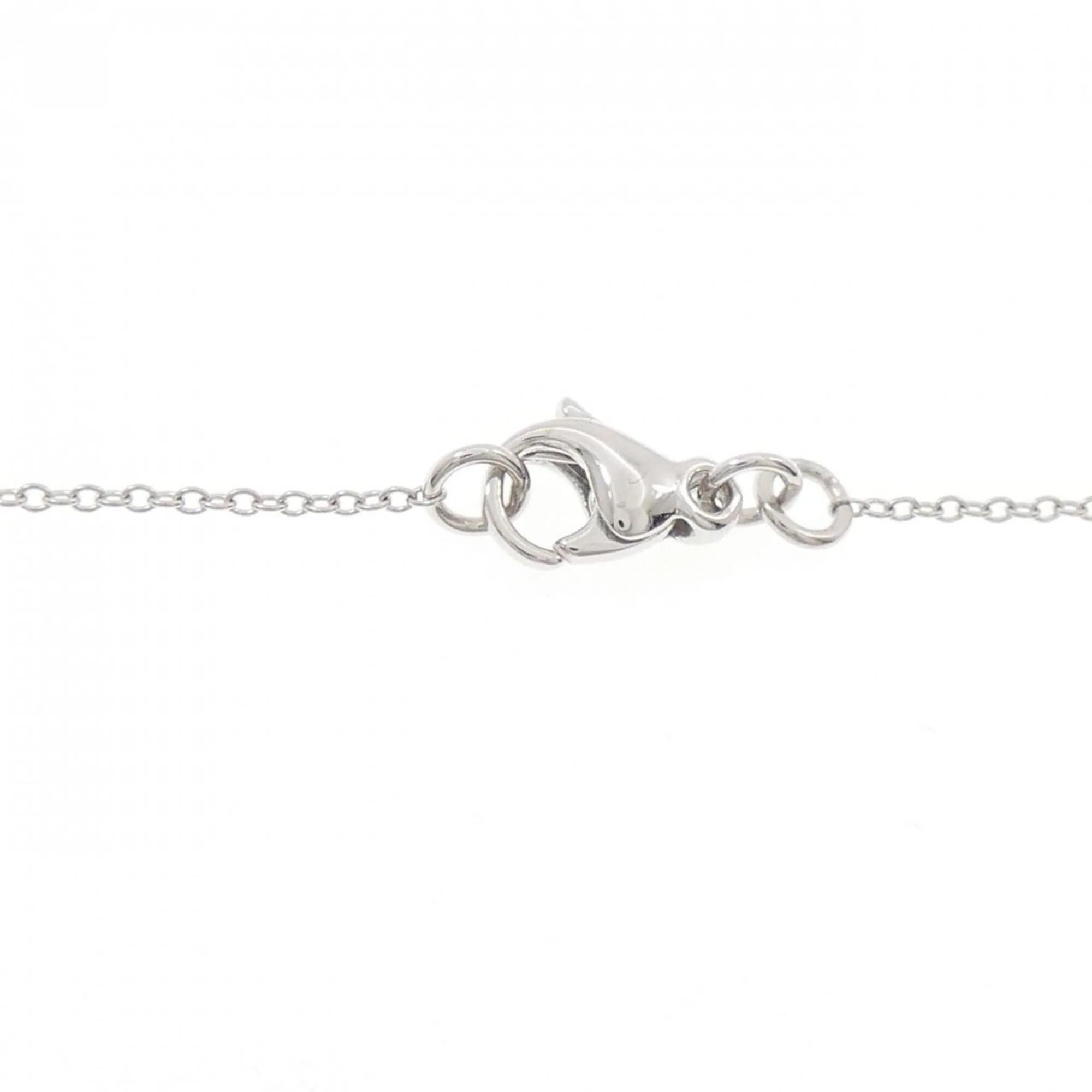 Cross Pendant Necklace 18K White Gold - Image 5