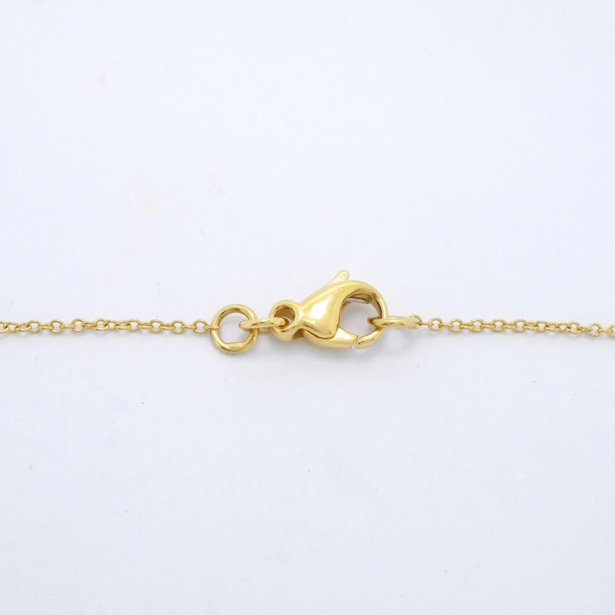 Cross Pendant Necklace 18K Yellow Gold - Image 4