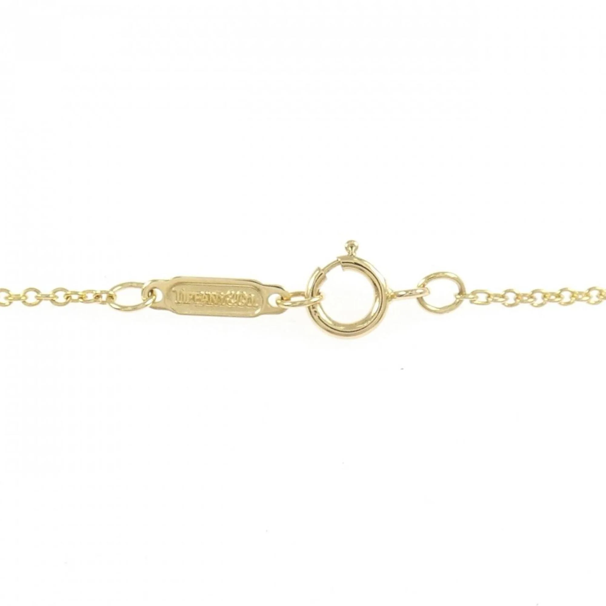 Cross Stitch Pendant Necklace 18K Yellow Gold - Image 5