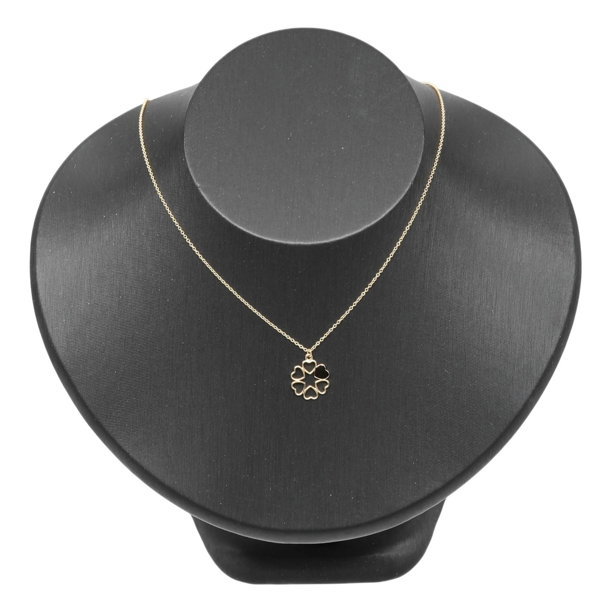Crown Of Hearts Pendant Necklace 18K Rose Gold - Image 2