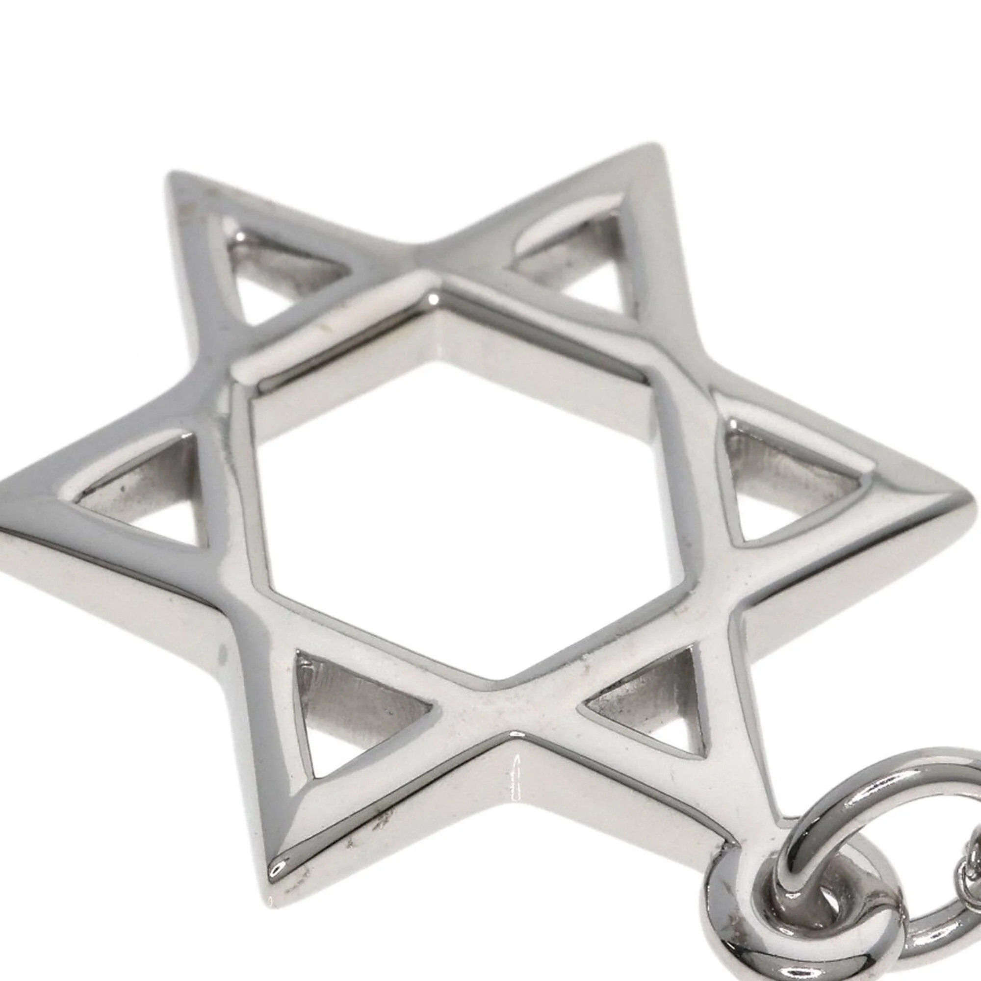 David Pendant Necklace 18K White Gold - Image 5