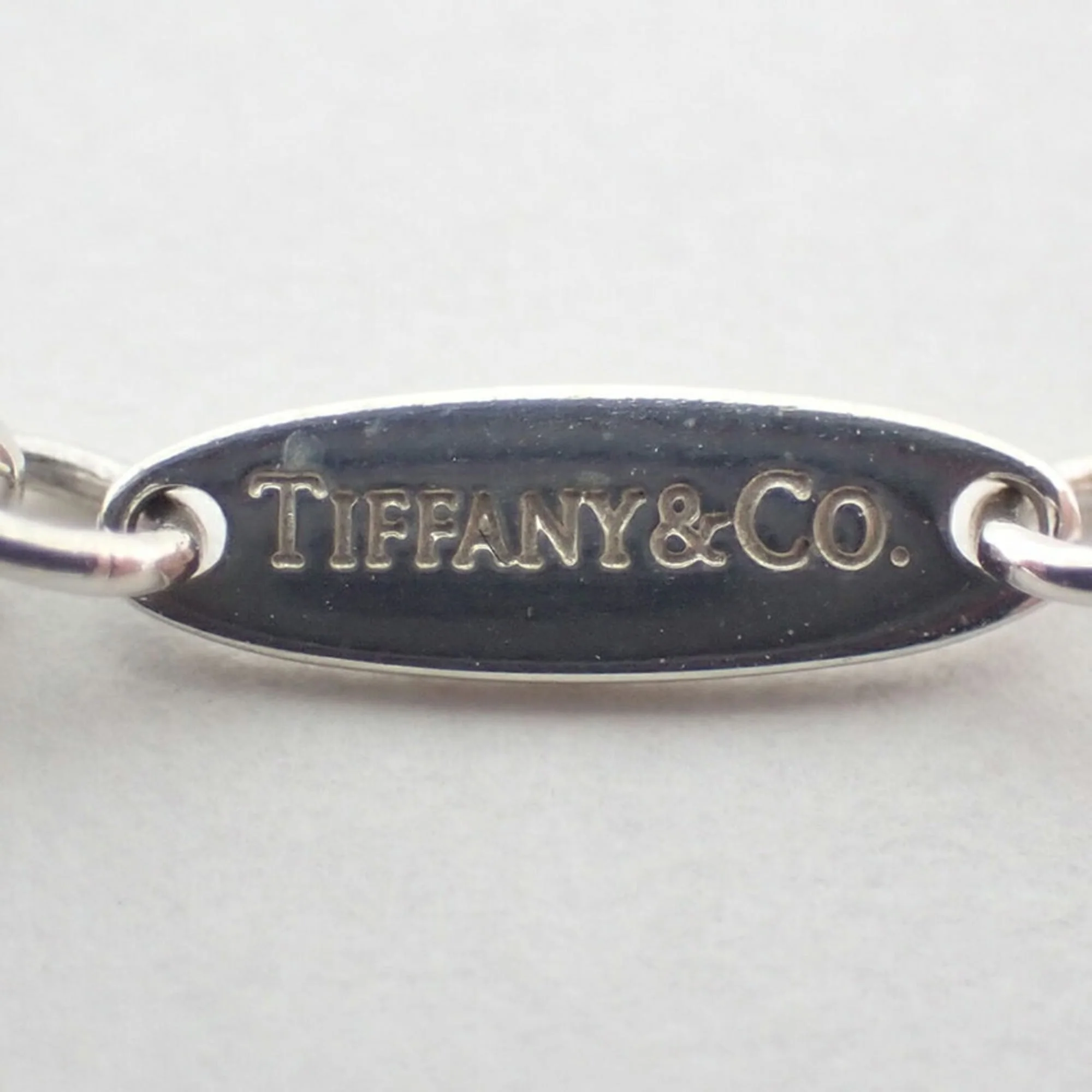 Double Loop Pendant Necklace Sterling Silver - Image 7